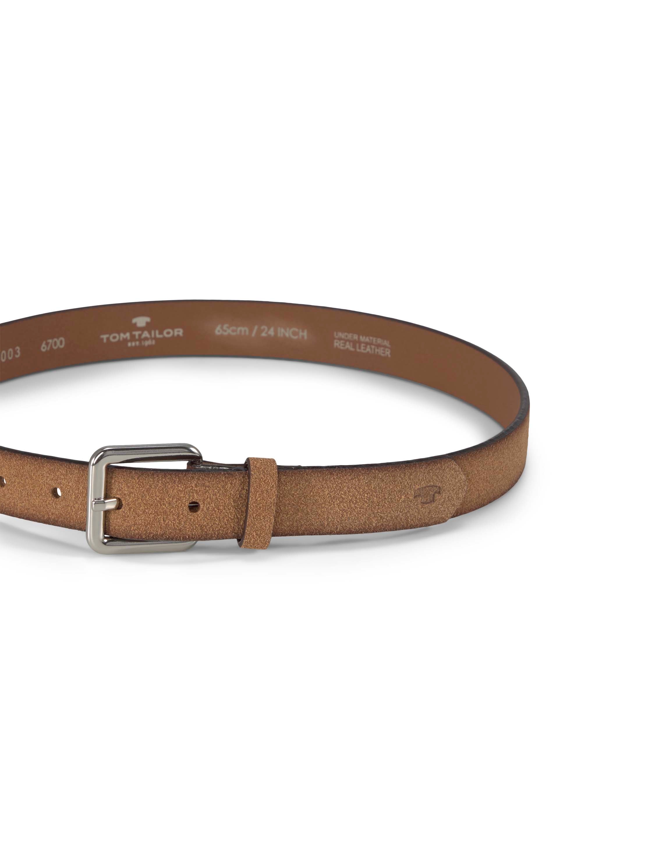 TOM TAILOR »TTDAISY« 2,5 cm breiter Kinder Gürtel, Mädchen, Veloursleder-Optik