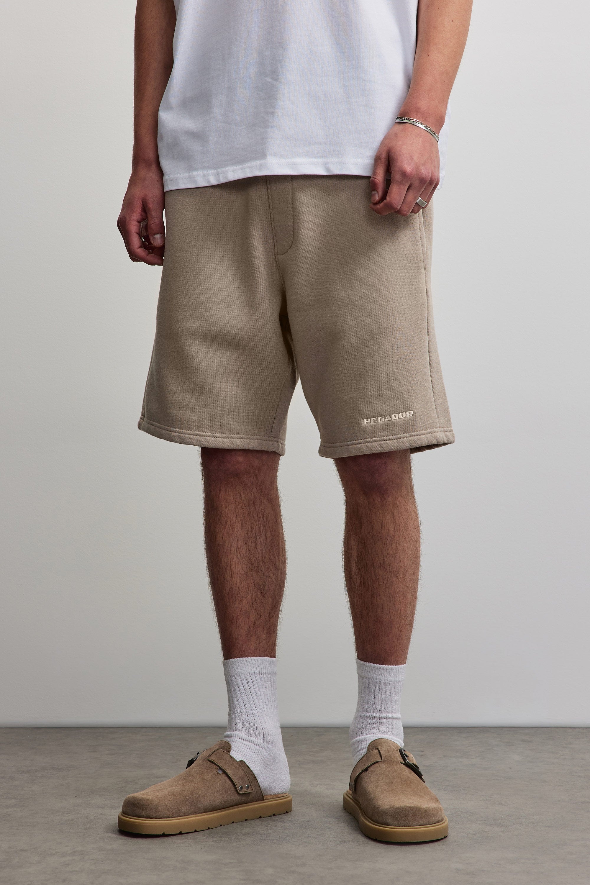 PEGADOR Sweatshorts »LOGO HEAVY SWEAT SHORTS«  Baumwollmischung, regular fit