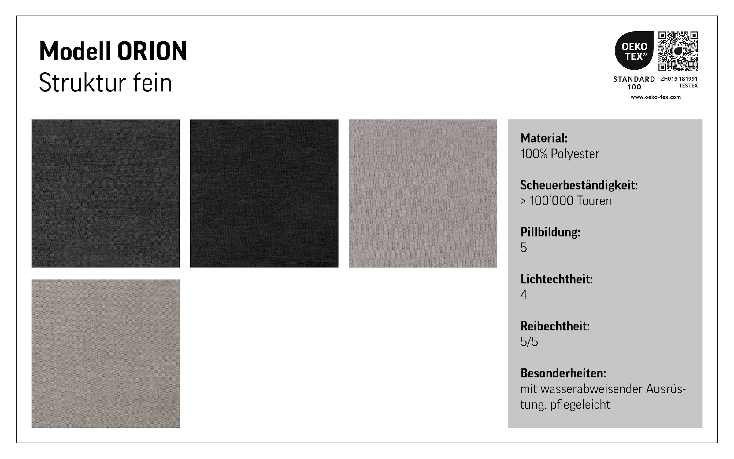 COTTA Wohnlandschaft »Orion U-Form«, mit Kopfteilverstellung & 6 Nierenkissen