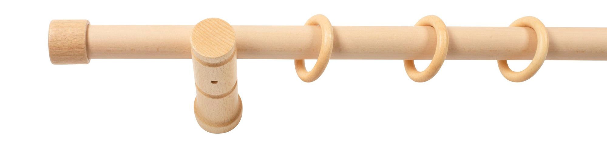 SN DECO GROUP Gardinenstange »Cafiro«, 1 läufig-läufig, Fixmaß