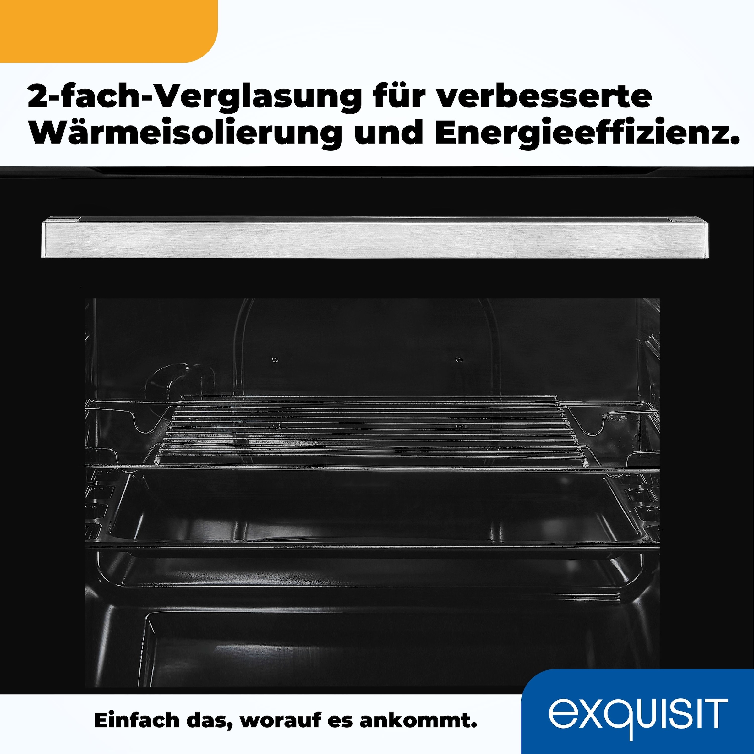 exquisit Einbaubackofen  »EBE 555-1.1«