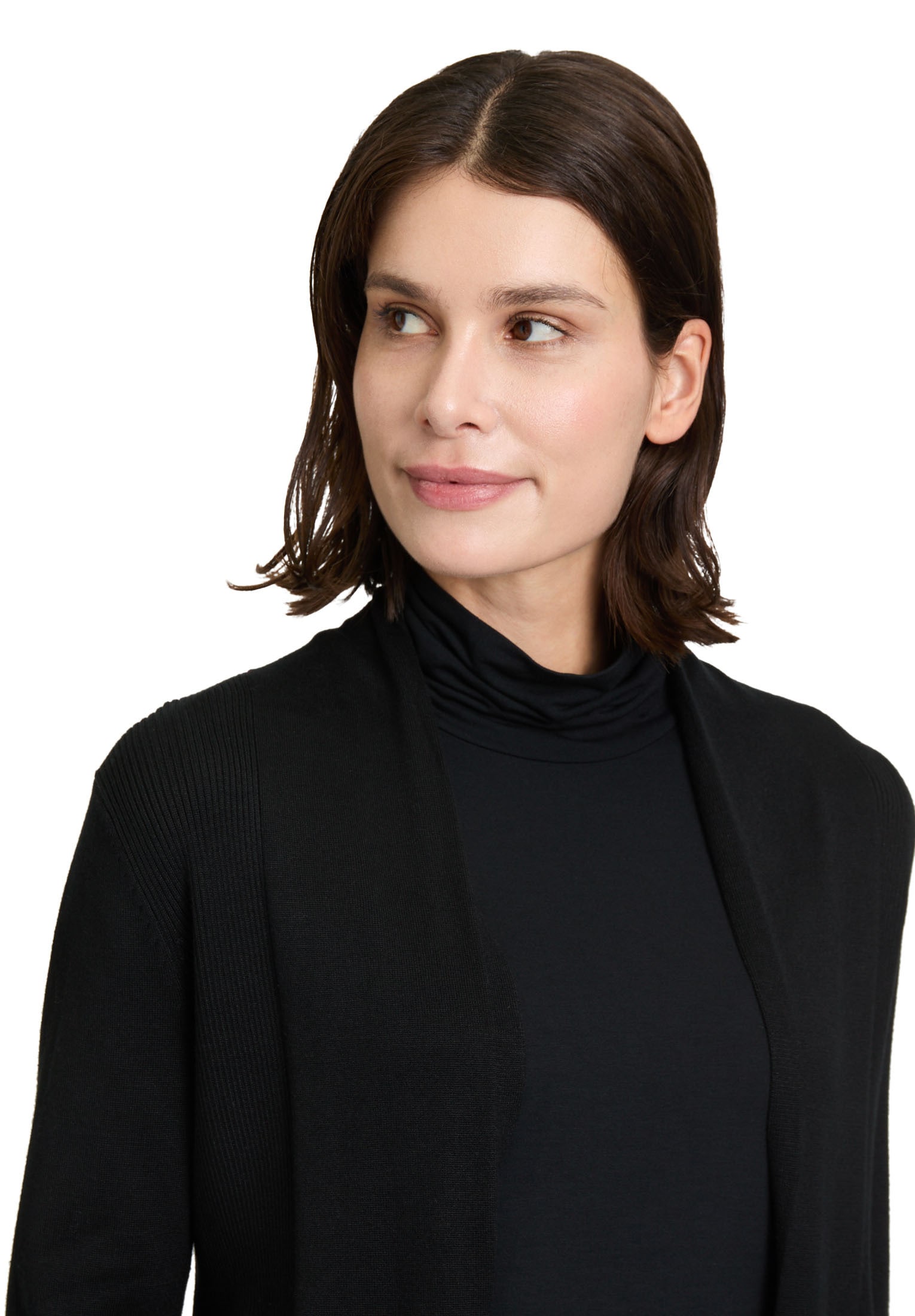 Betty Barclay Longstrickjacke »Longstrickjacke mit Rippenstruktur«