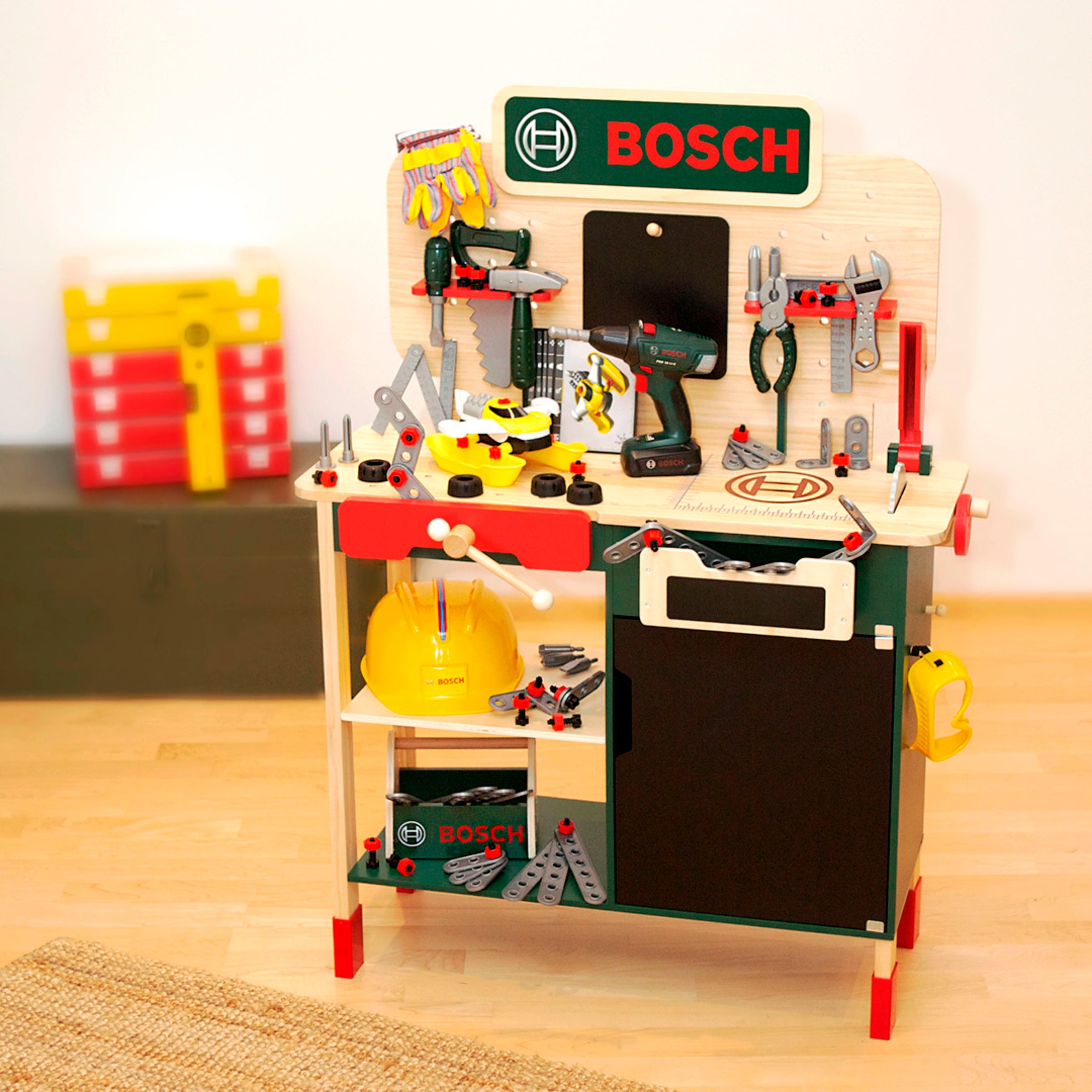 Klein Spielwerkbank »BOSCH Holzwerkbank«, mit Sound