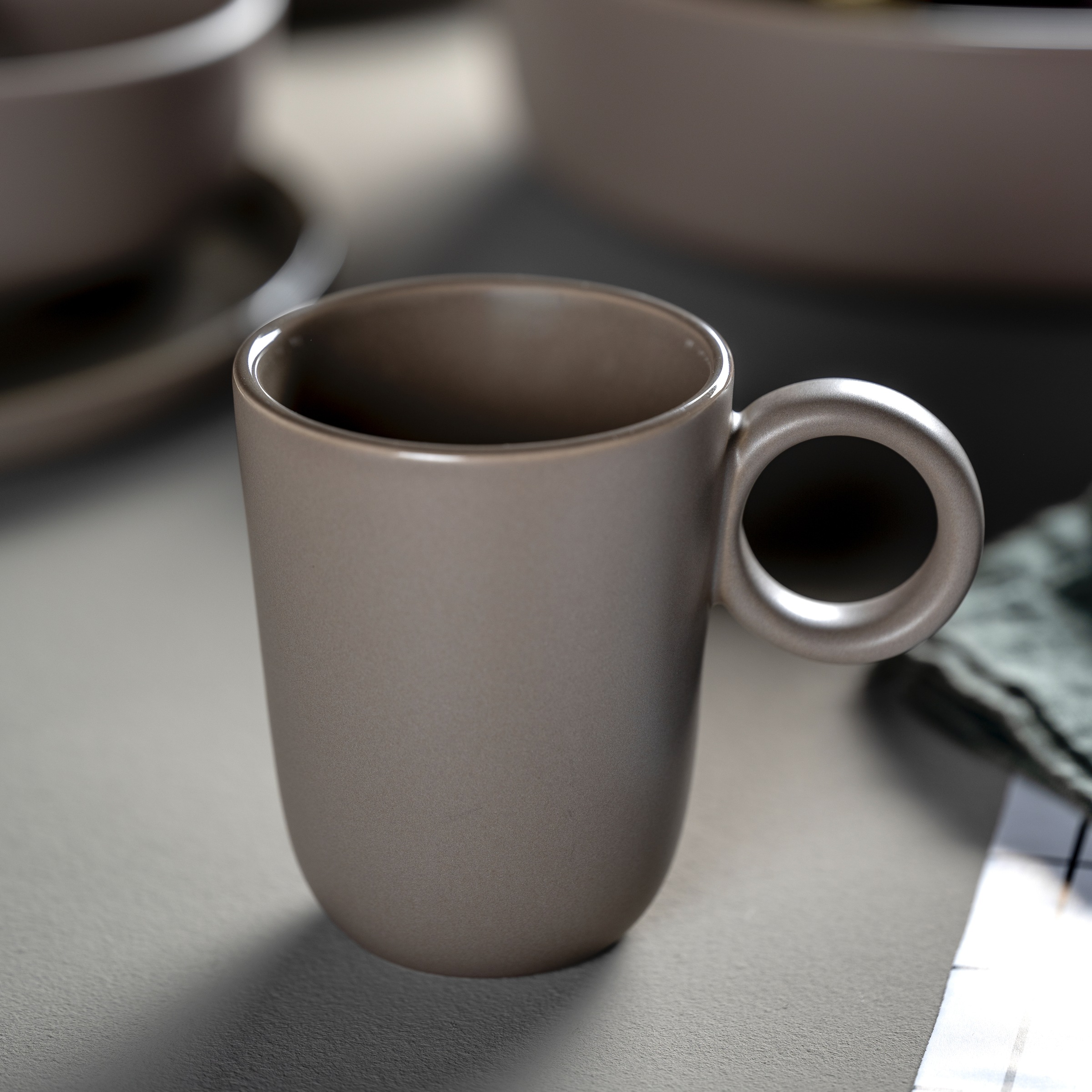 LEONARDO Tasse »Keramiktasse, ROMA, 6er-Set« spülmaschinengeeignet