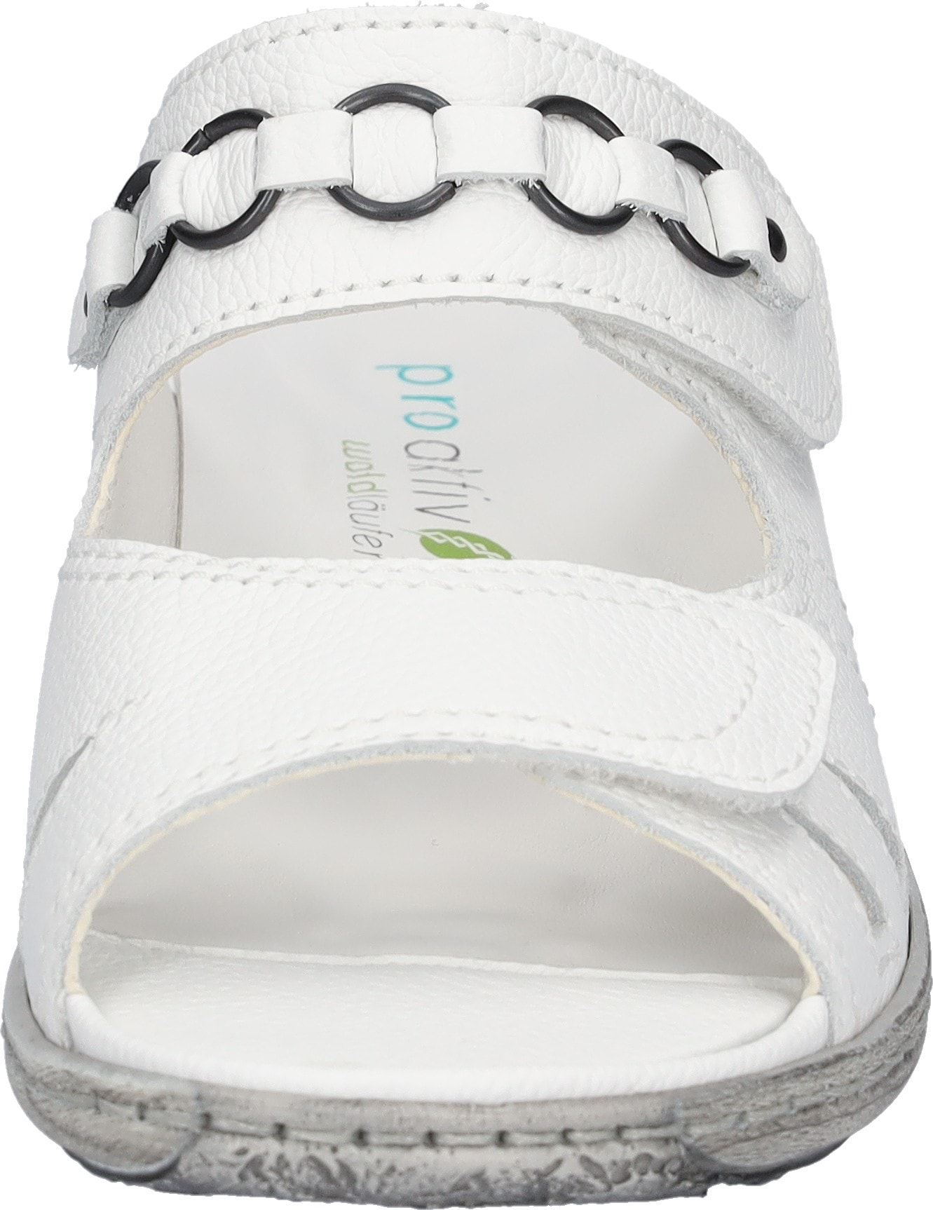 Waldläufer Pantolette »GARDA«  Sommerschuh, Hausschuh, Komfortschuh in Bequemweite G (= weit)