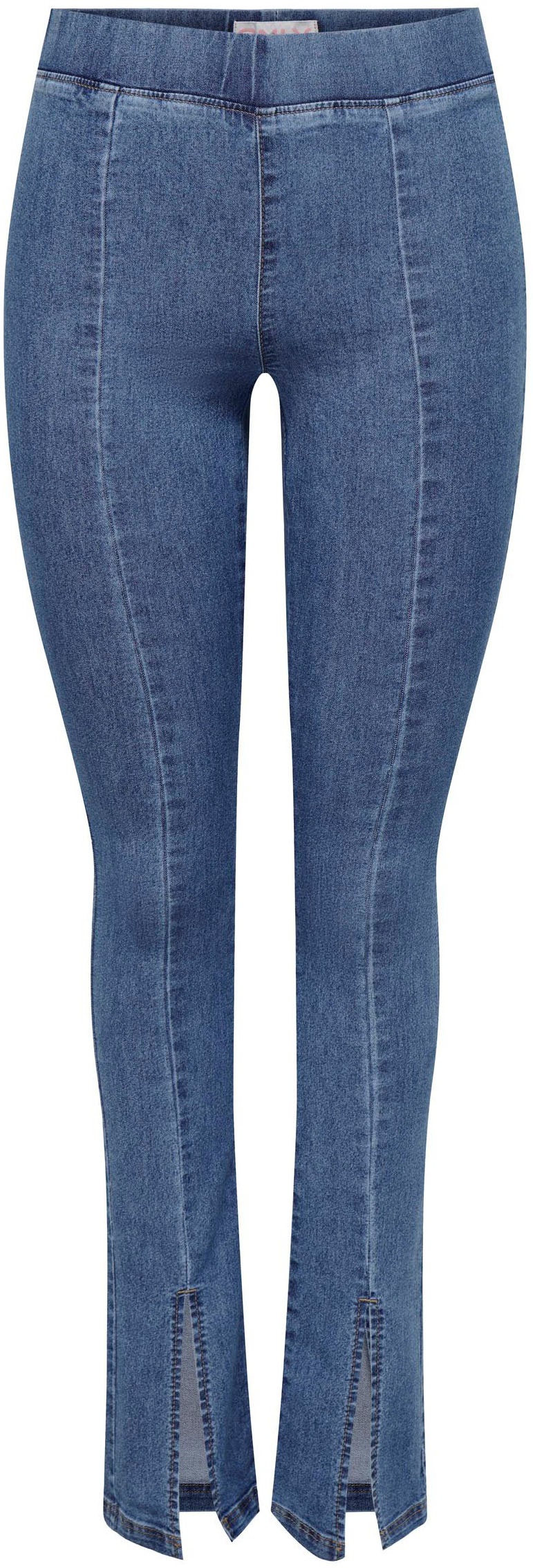 ONLY Skinny-fit-Jeans »ONLPAIGE HW SKINNY FRONT SLIT DNM PIMBOX«