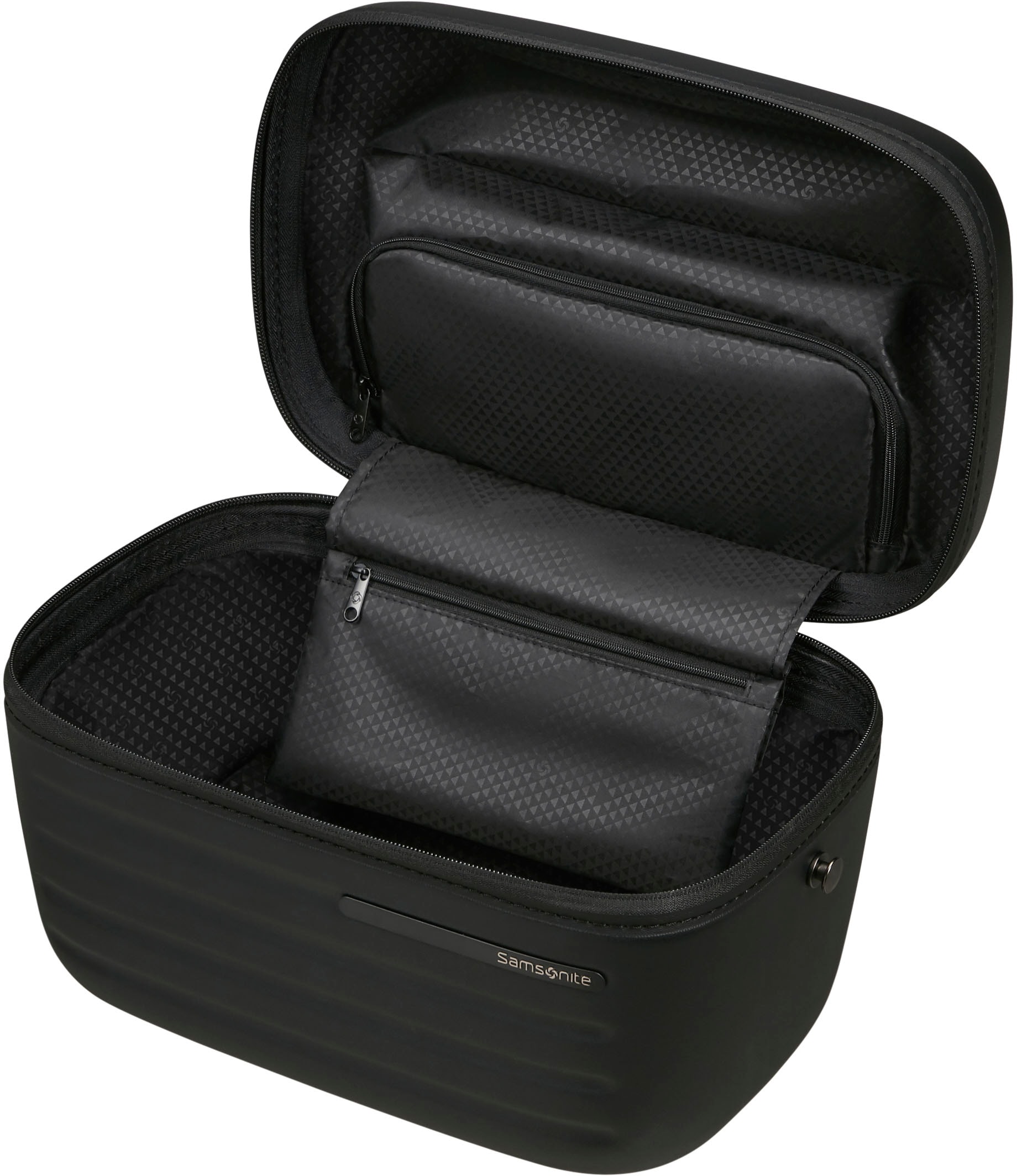 Samsonite Beautycase »STACKD Beauty Case, black, 25 cm«, Beauty-Bag Beautybox Schminketui Kosmetikbox