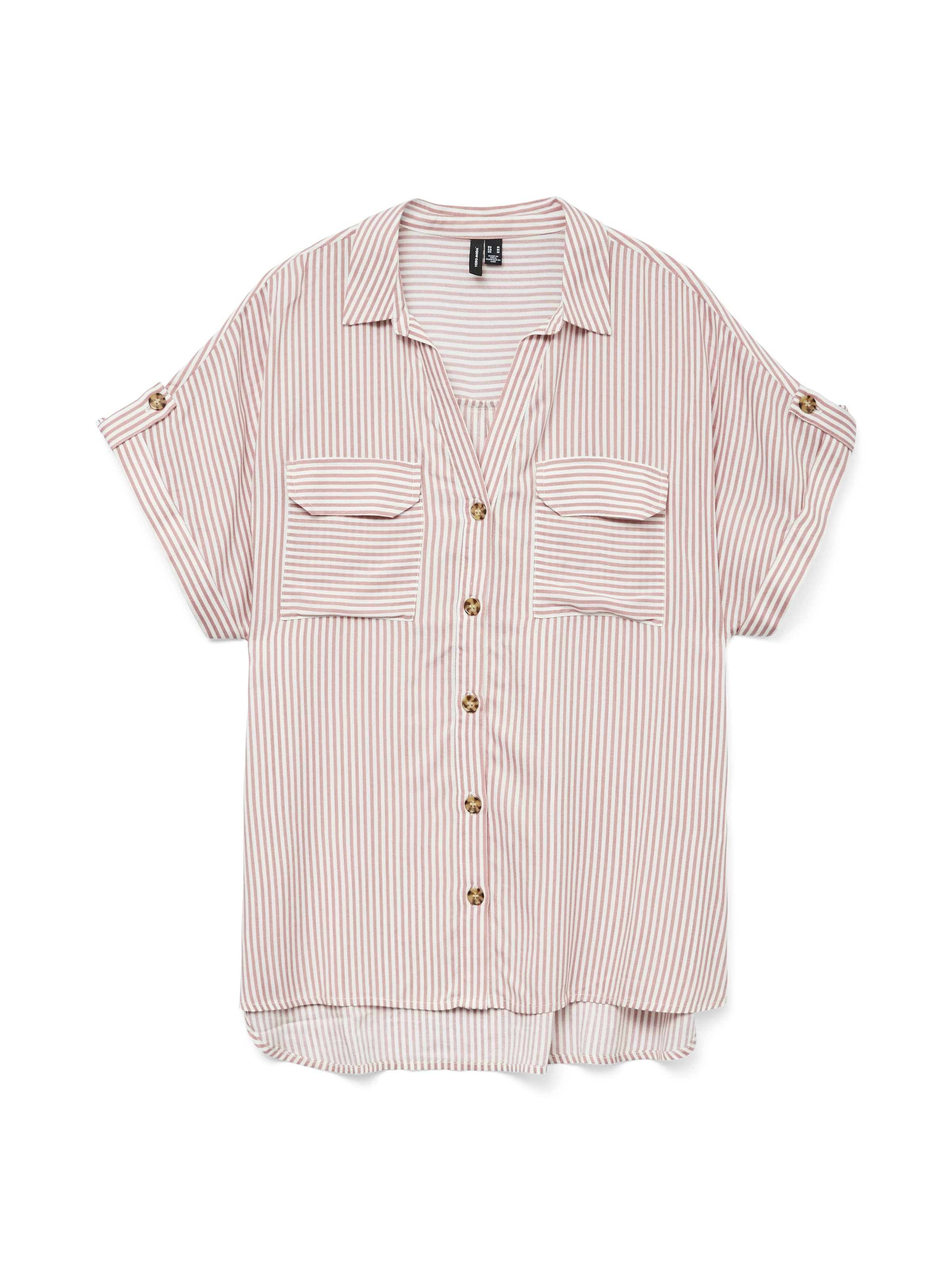Vero Moda Hemdbluse »VMBUMPY S/S SHIRT WVN GA NOOS«