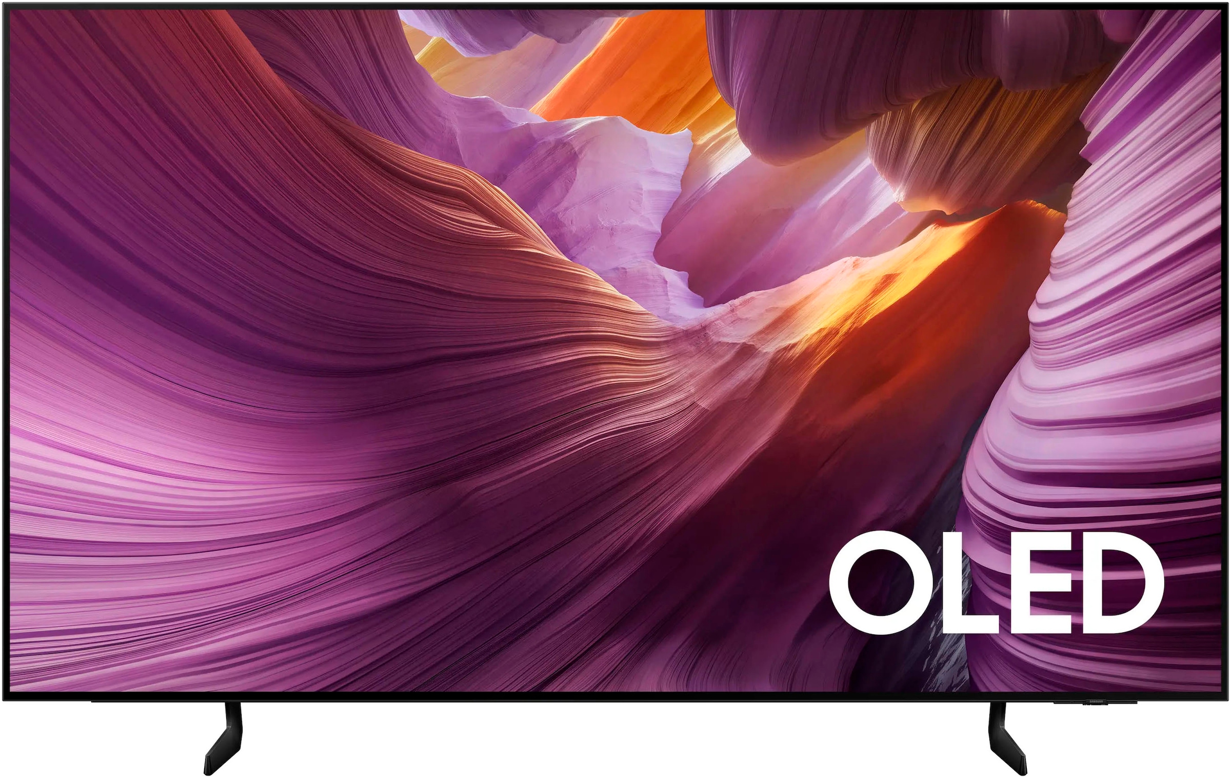 Samsung OLED-Fernseher »GQ65S85FAE«, 4K Ultra HD, Smart-TV, HDR, Dolby Atmos & AI Sound, Pantone Farben, Gaming Hub, bis zu 120Hz