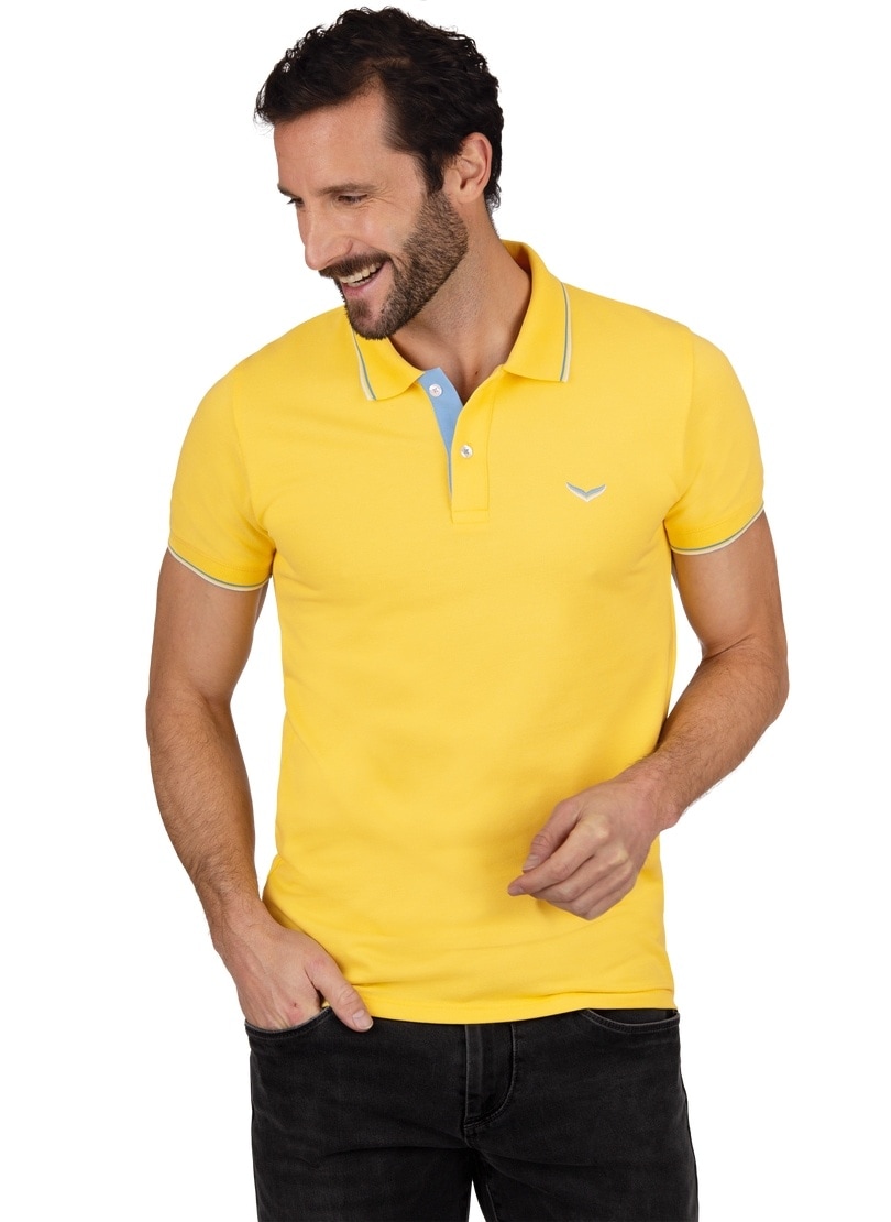 Trigema Poloshirt »TRIGEMA Slim Fit Polohemd«, (1 tlg.)