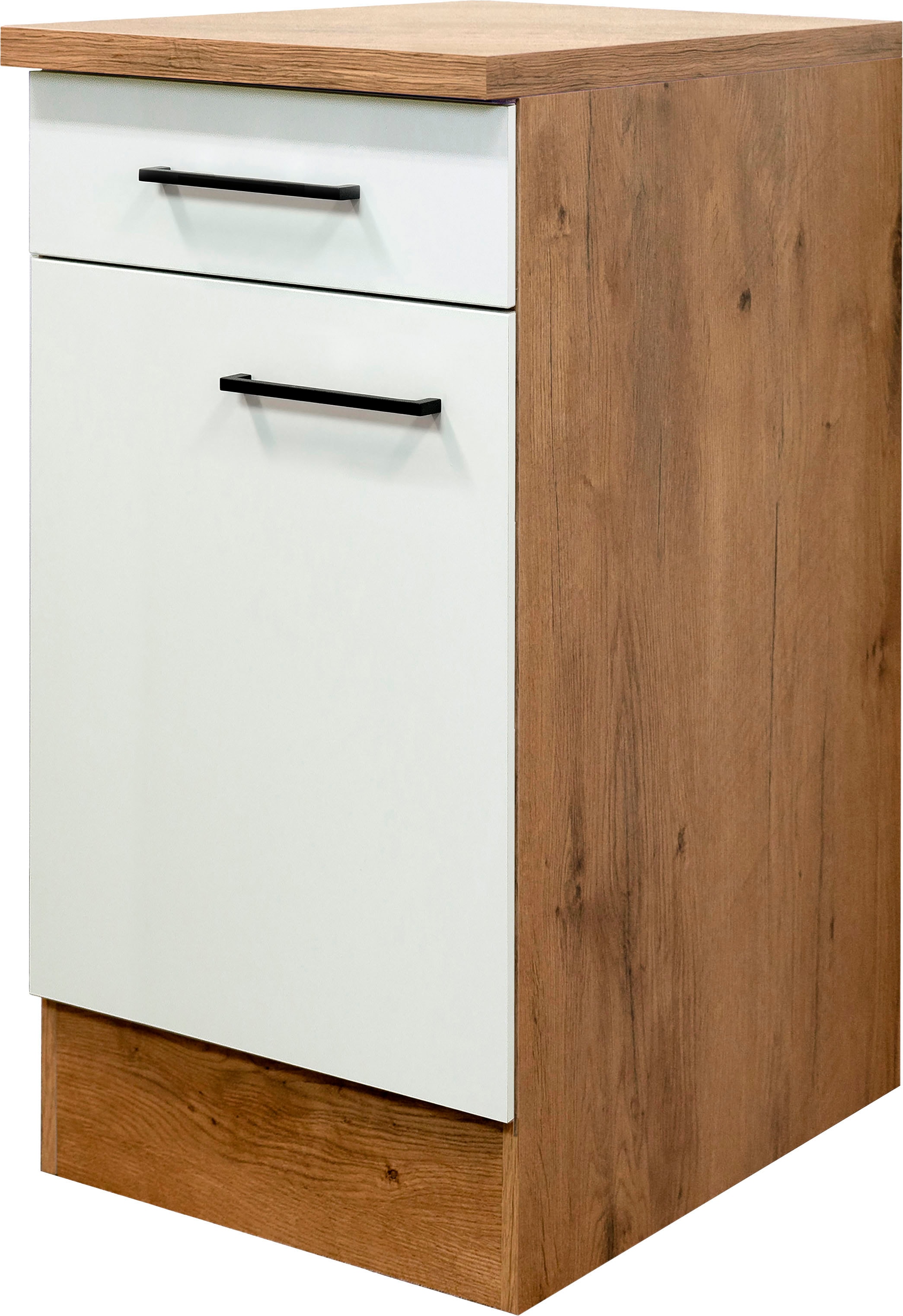 Flex-Well Unterschrank "Vintea" (B x H x T) 40 x 85 x 60 cm, mit Metallgriffen