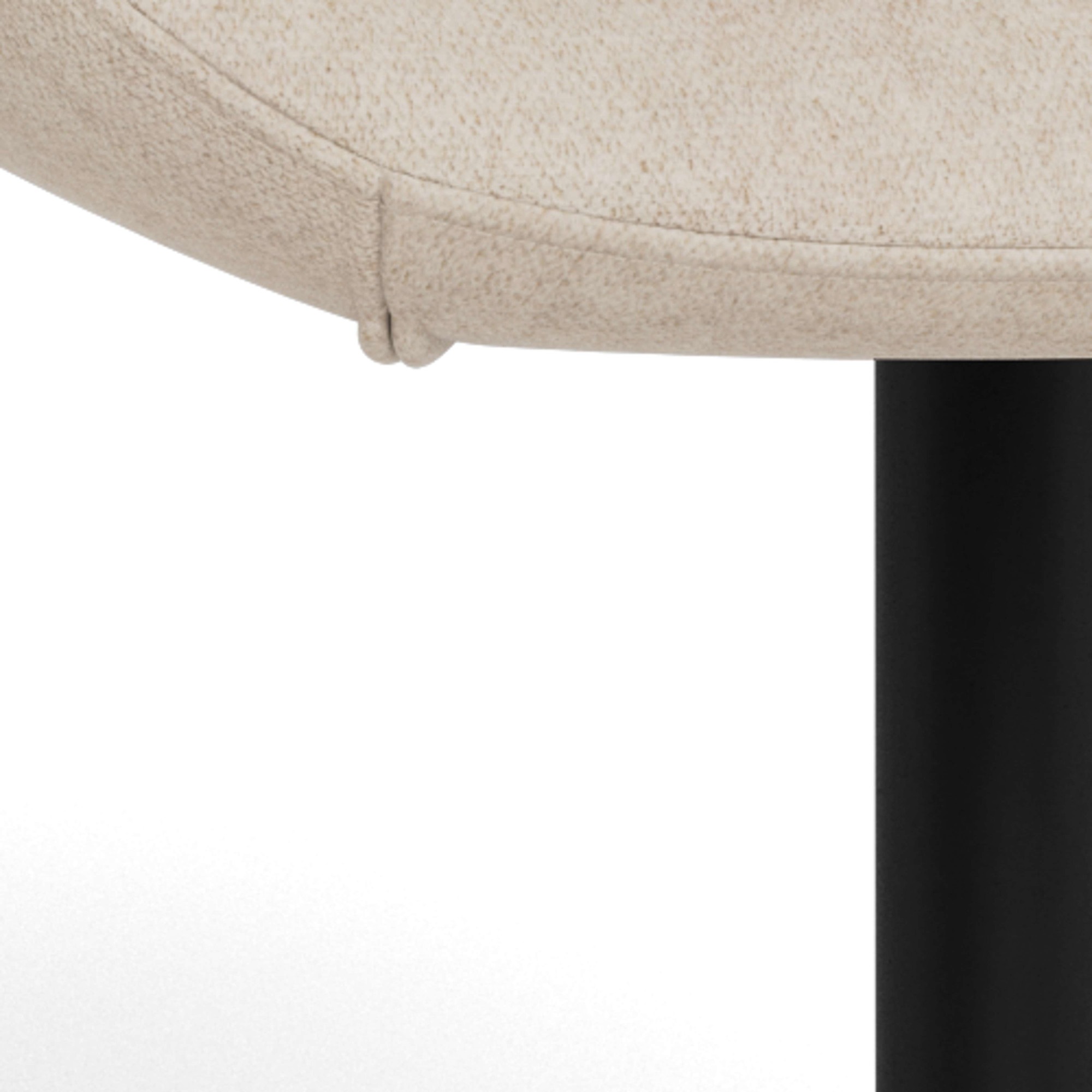 ACTONA GROUP Esszimmerstuhl »Beth, Stuhl, Polsterstuhl« () Stuhl, sand, schwarz, Drehfunktion