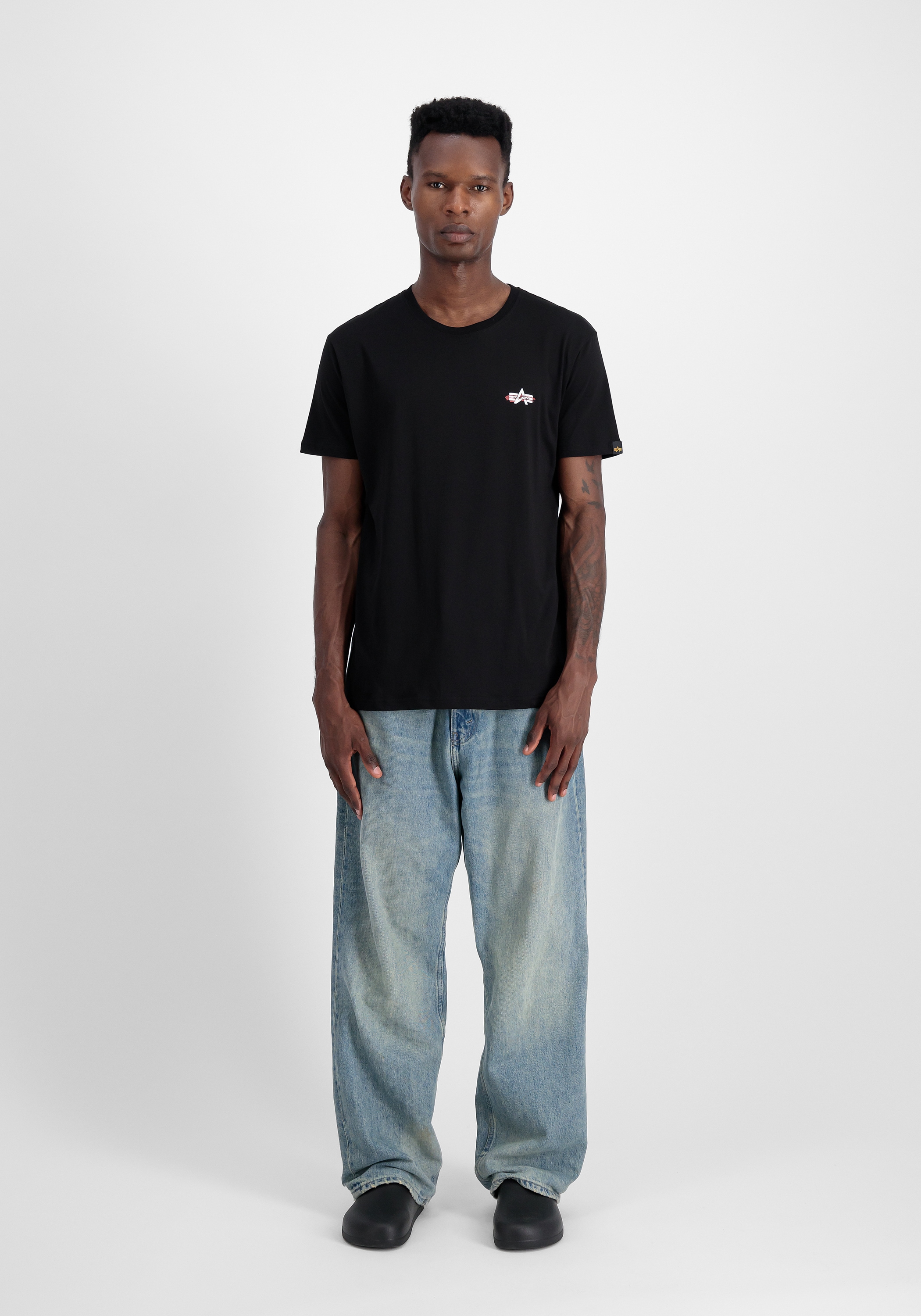 Alpha Industries T-Shirt »Signature Puff Print Backprint T-Shirt«