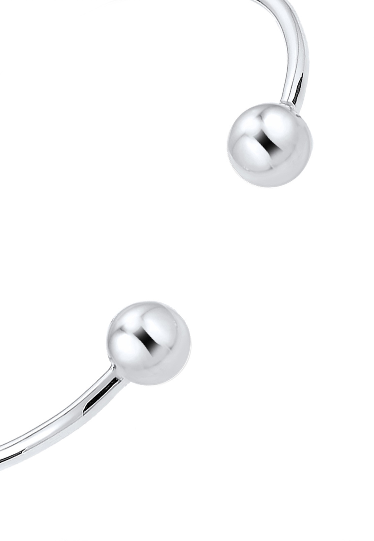 Elli Armreif »Armband Elli Armband Kugel Ball Geo Bangle Basic 925 Sterling Silber«
