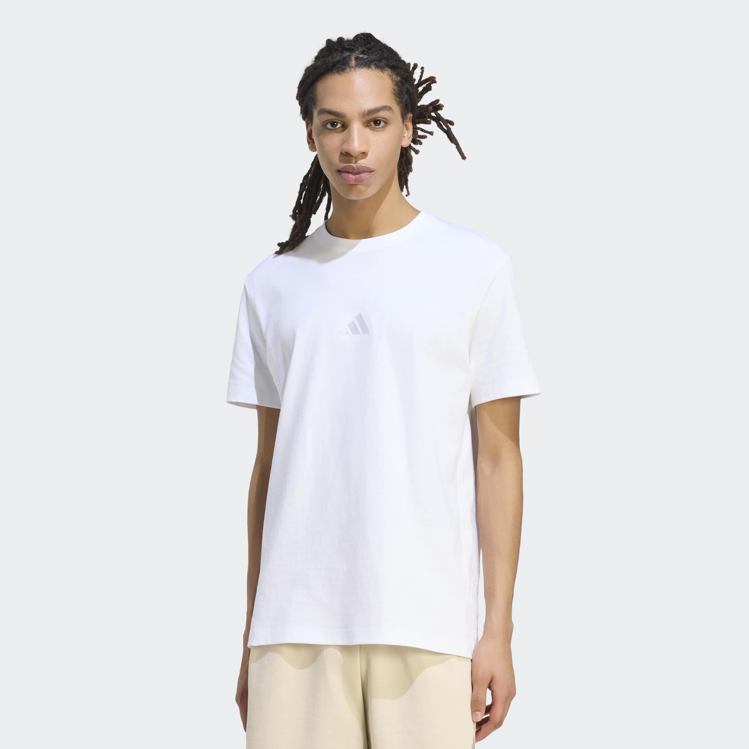 adidas Sportswear T-Shirt »M AK SL TEE« mit Rundhalsausschnitt, ohne Verschluss, aus Baumwolle, normale Länge