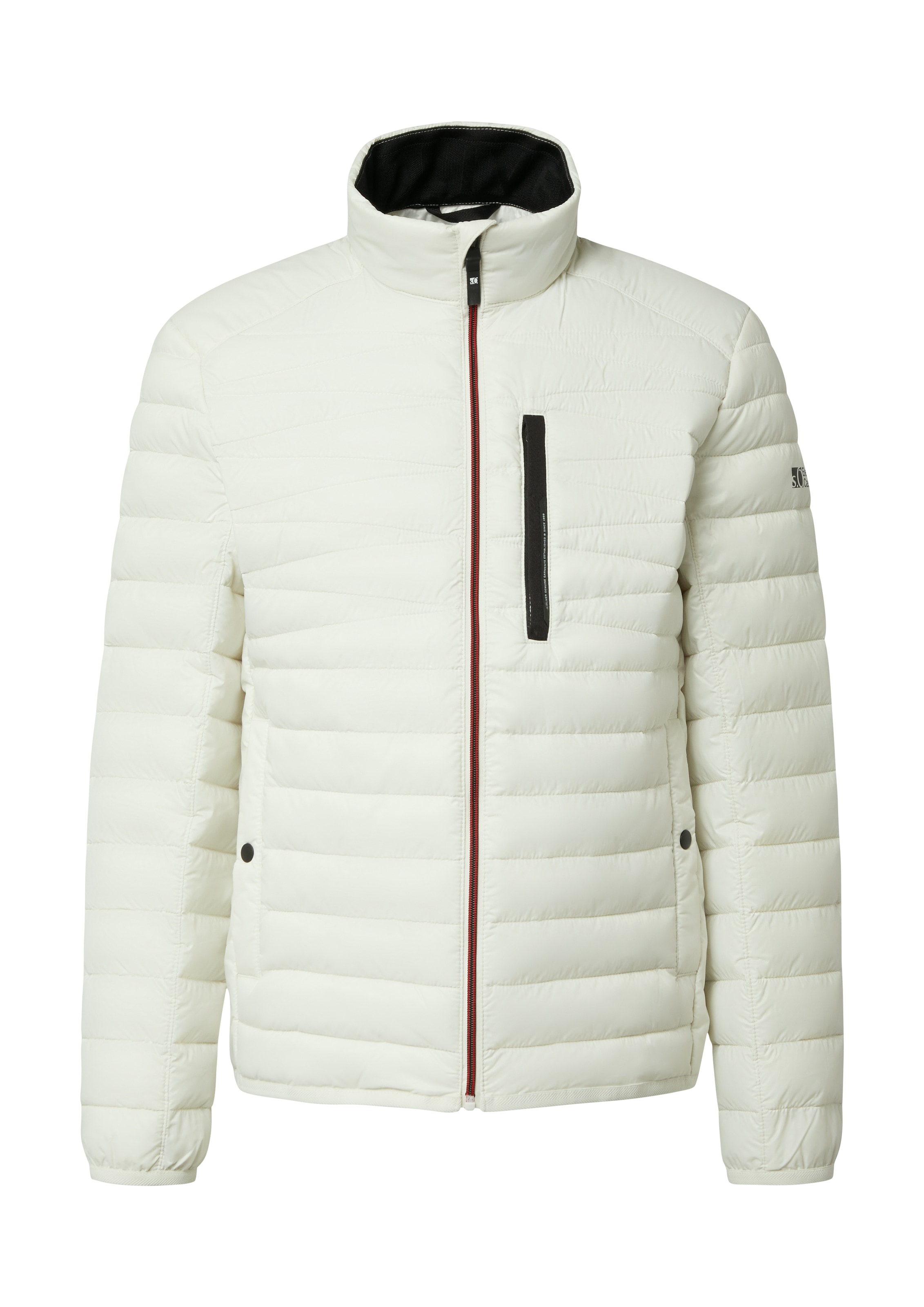 s.Oliver Steppjacke ohne Kapuze mit Stehkragen und Reißverschluss