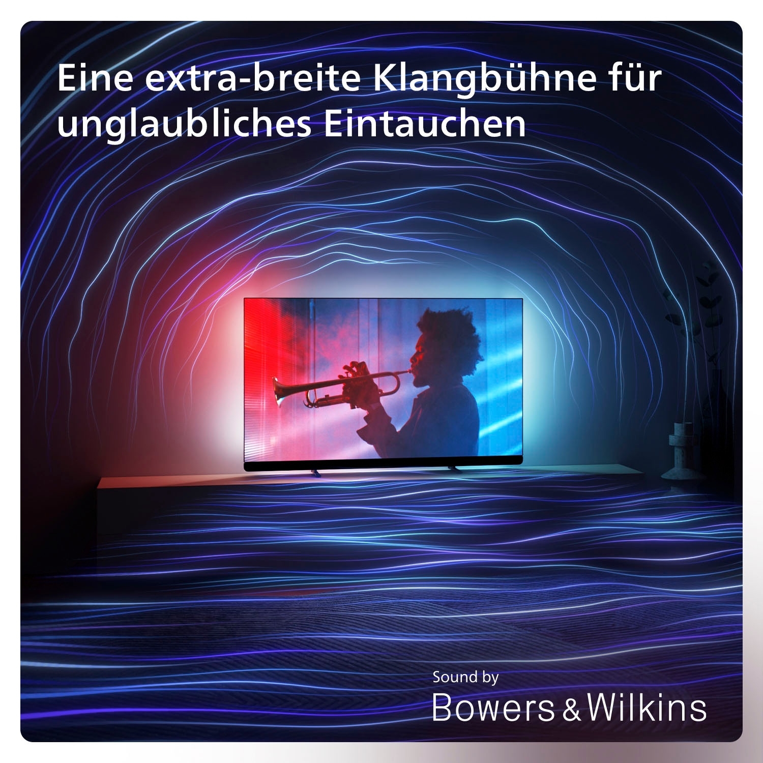 Philips OLED-Fernseher »77OLED909/12«, 4K Ultra HD, Google TV-Smart-TV