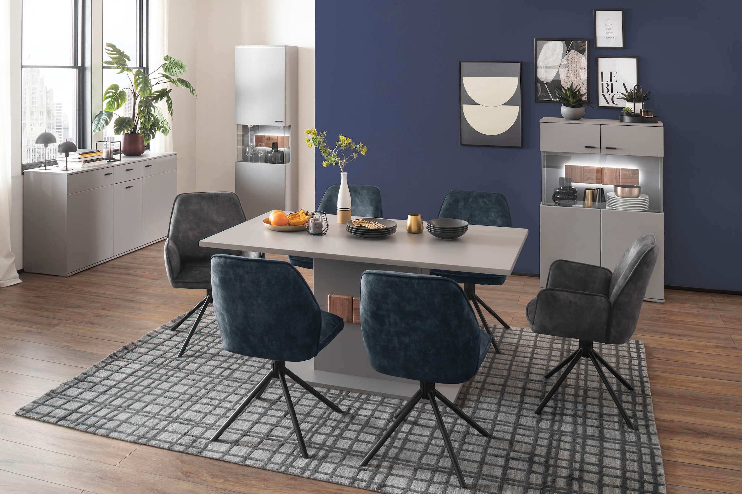 MCA furniture »Zadar«, kaufen Esstisch cm 160 Arktis FSC Zertifiziert Tisch | UNIVERSAL Grau, breit