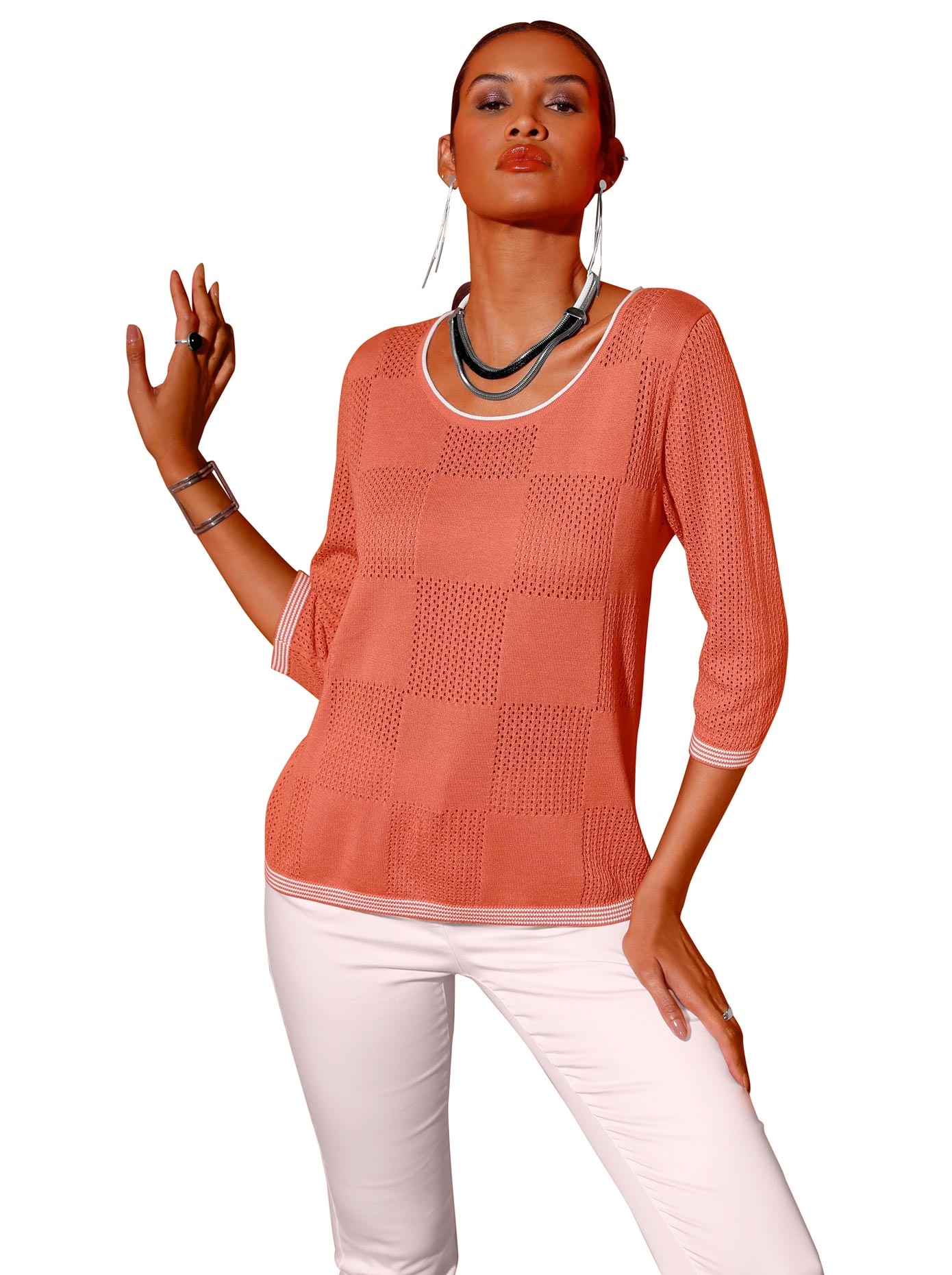 creation L 3/4 Arm-Pullover »Pullover«