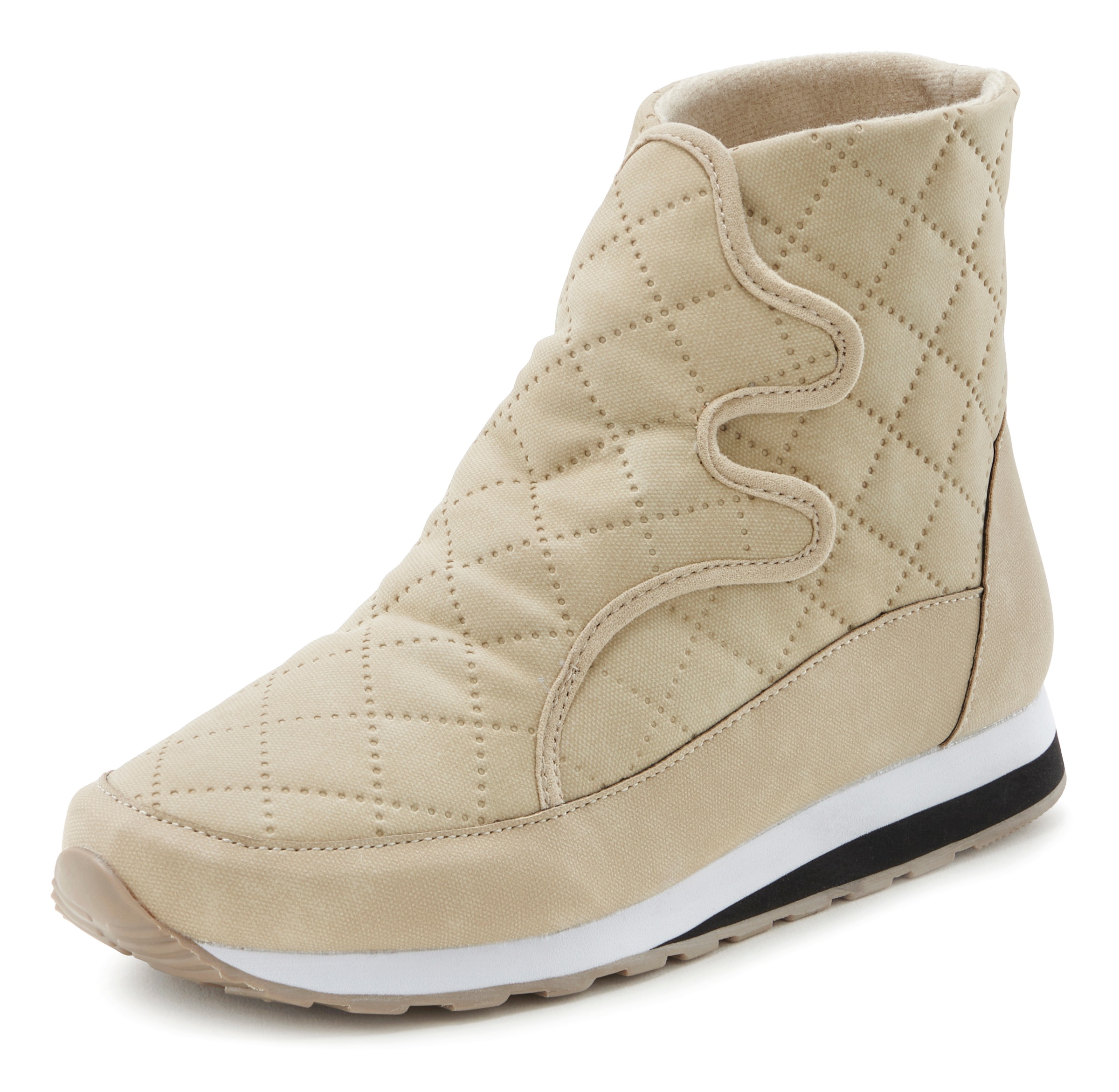 LASCANA Stiefelette, Stiefel, Winterstiefel, sportive Boots VEGAN