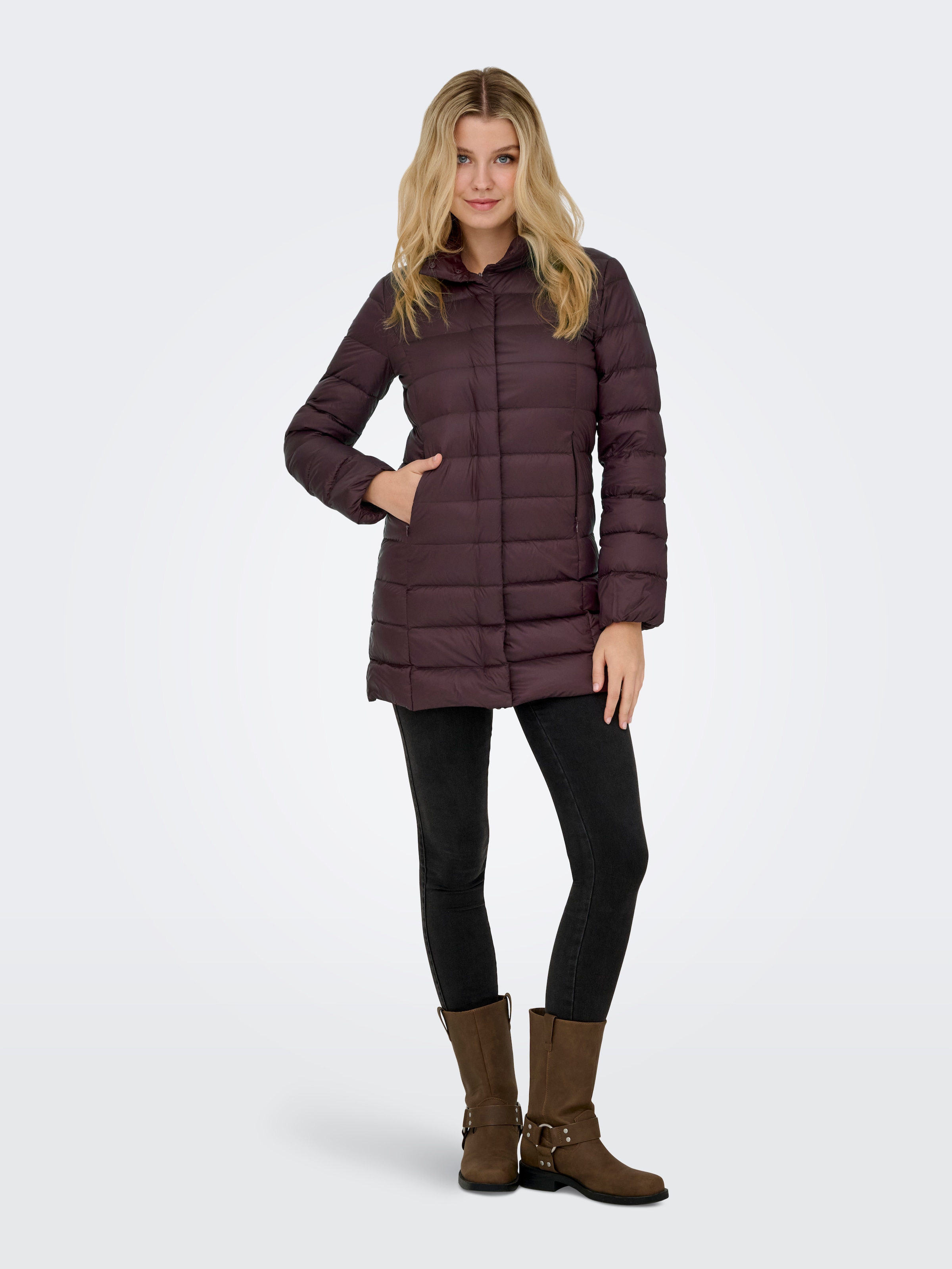 ONLY Steppmantel »ONLRUBY QUILTED DOWN COAT OTW«