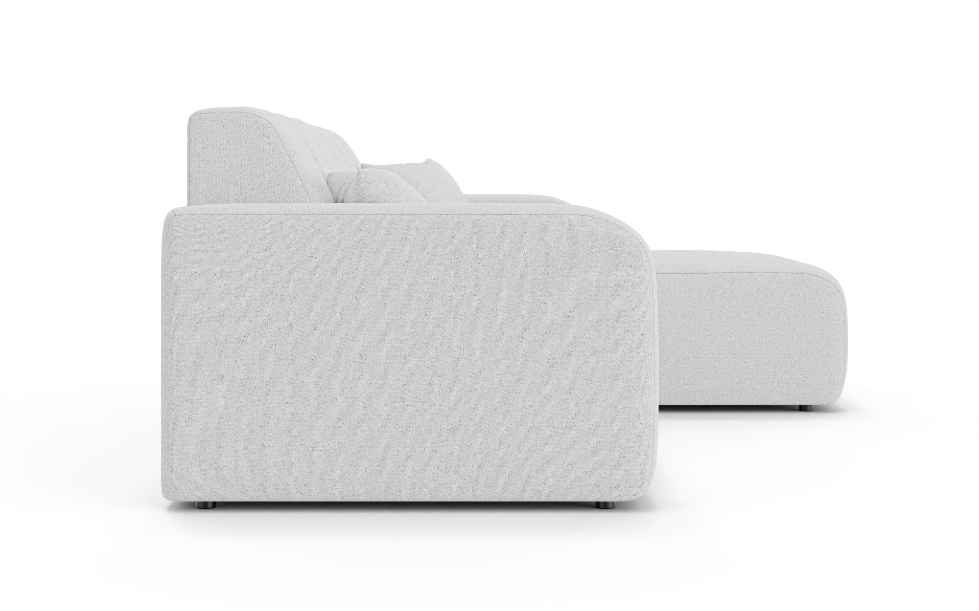 INOSIGN Ecksofa »CASSY L-Form, Schlafsofa mit Bettkasten, Maße B/T/H: 245/165/88 cm«, mit 2 Rückenkissen, Recamiere rechts oder links bestellbar
