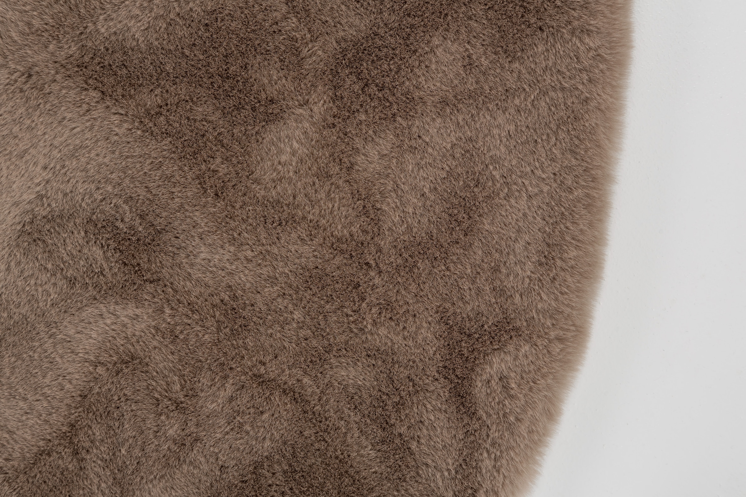SCHÖNER WOHNEN-Kollektion Fellteppich »Tender« rund 26 mm Höhe besonders weich durch Microfaser, Kunstfell, waschbar, Wohnzimmer
