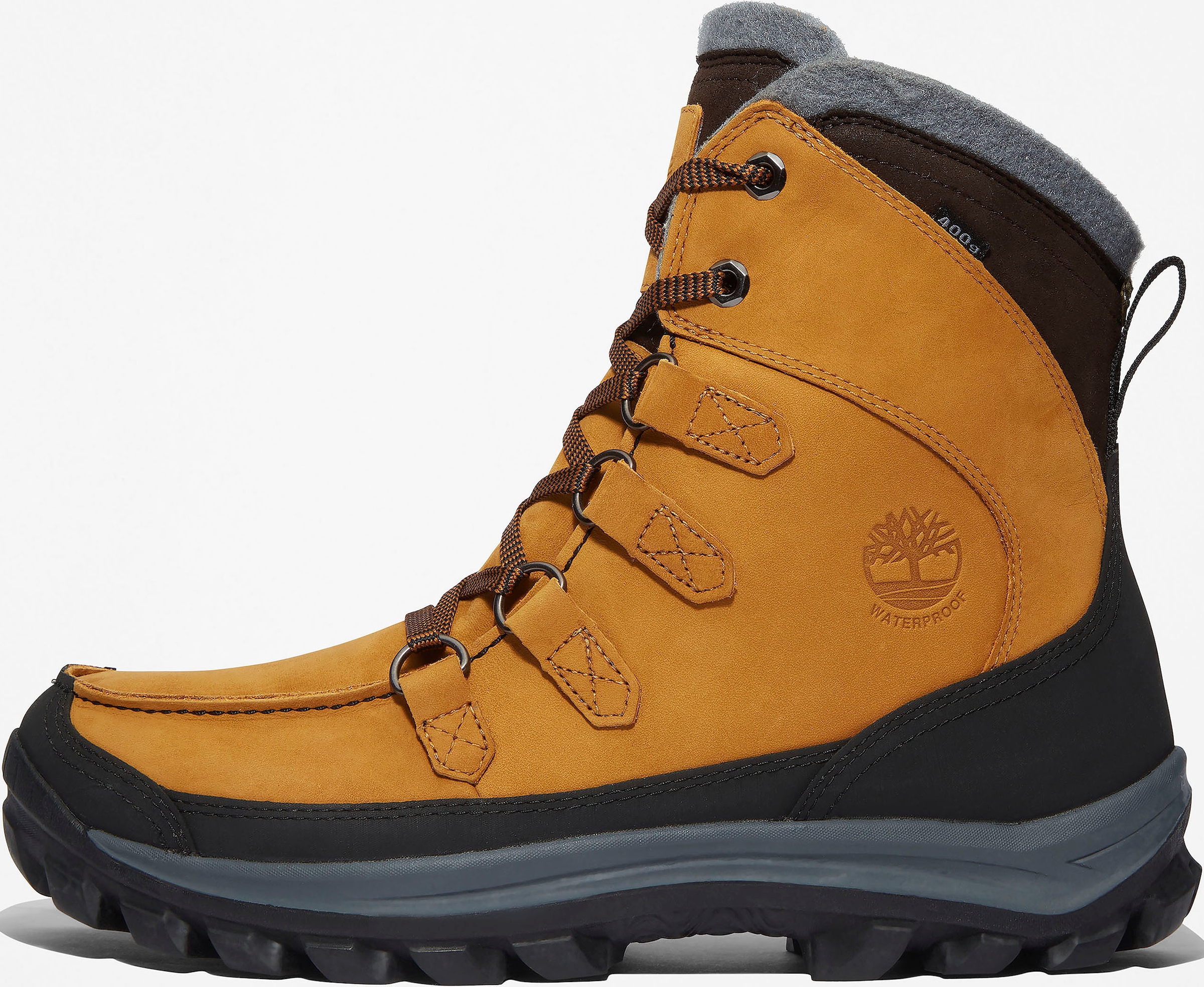 Timberland Schnürboots »Chillberg Premium WP INS«, Winterstiefel, Schnürstiefel, Winterschuhe, wasserdicht, gefüttert