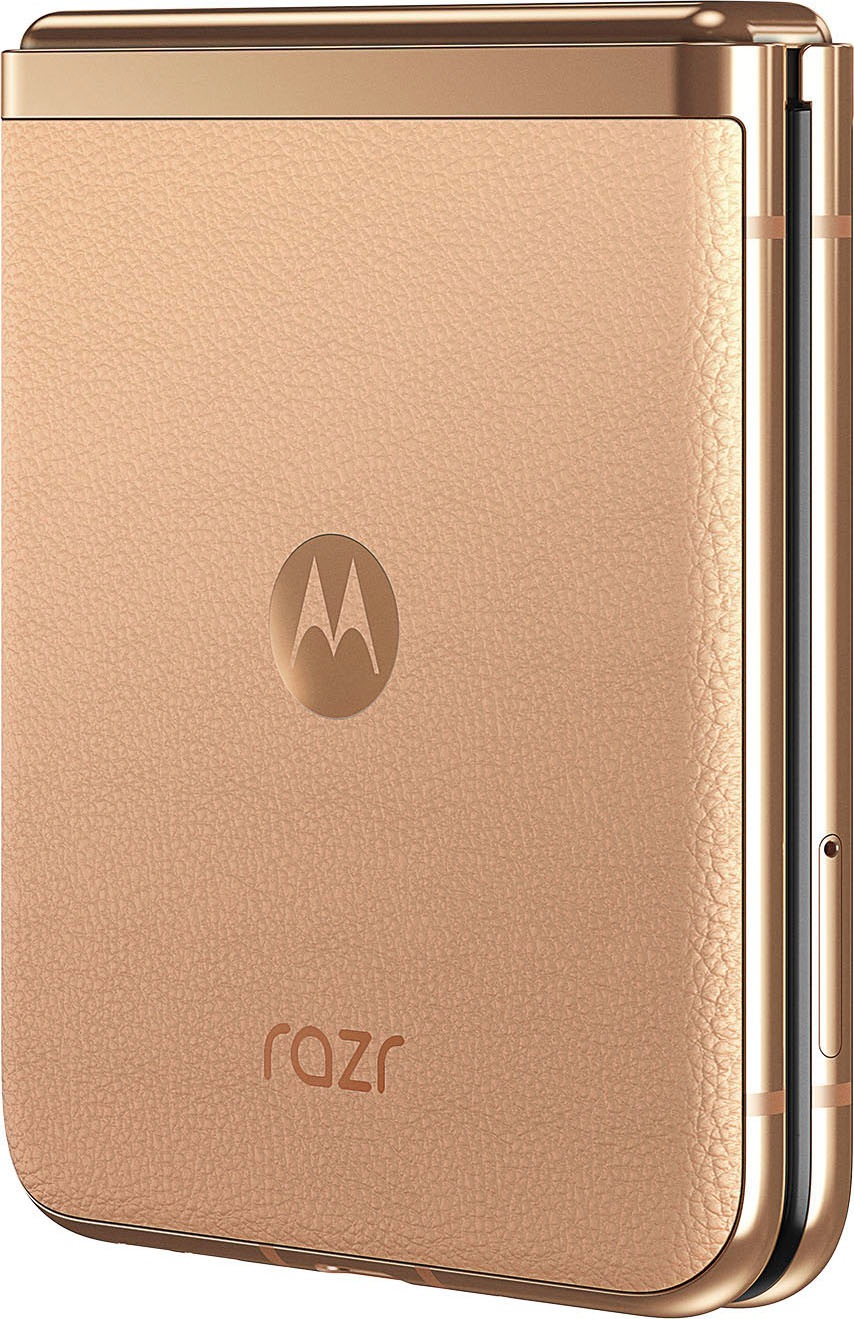 Motorola Smartphone »Motorola razr40 ultra«, Peach Fuzz