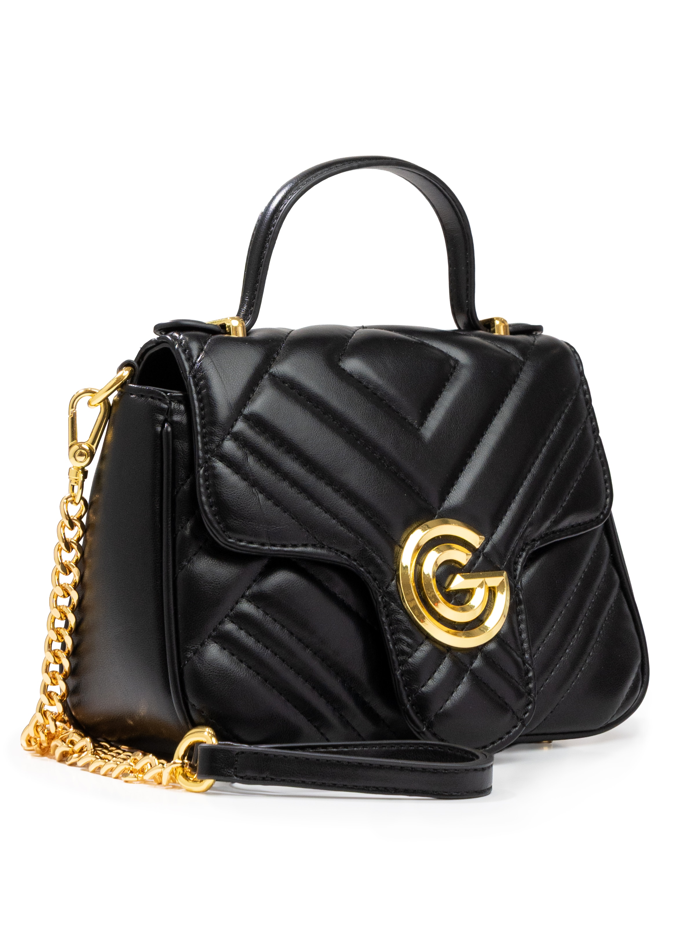 Gabriella GUCCI Handtasche »KATTY« Damen Umhängetasche, Handtasche, Tragetasche mit Logoverzierung