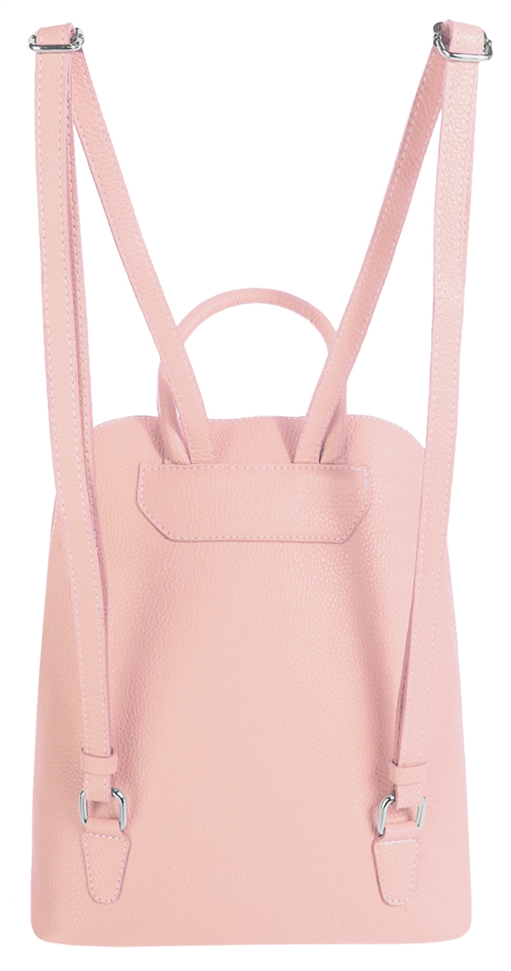 Cluty Cityrucksack, echt Leder, Made in Italy