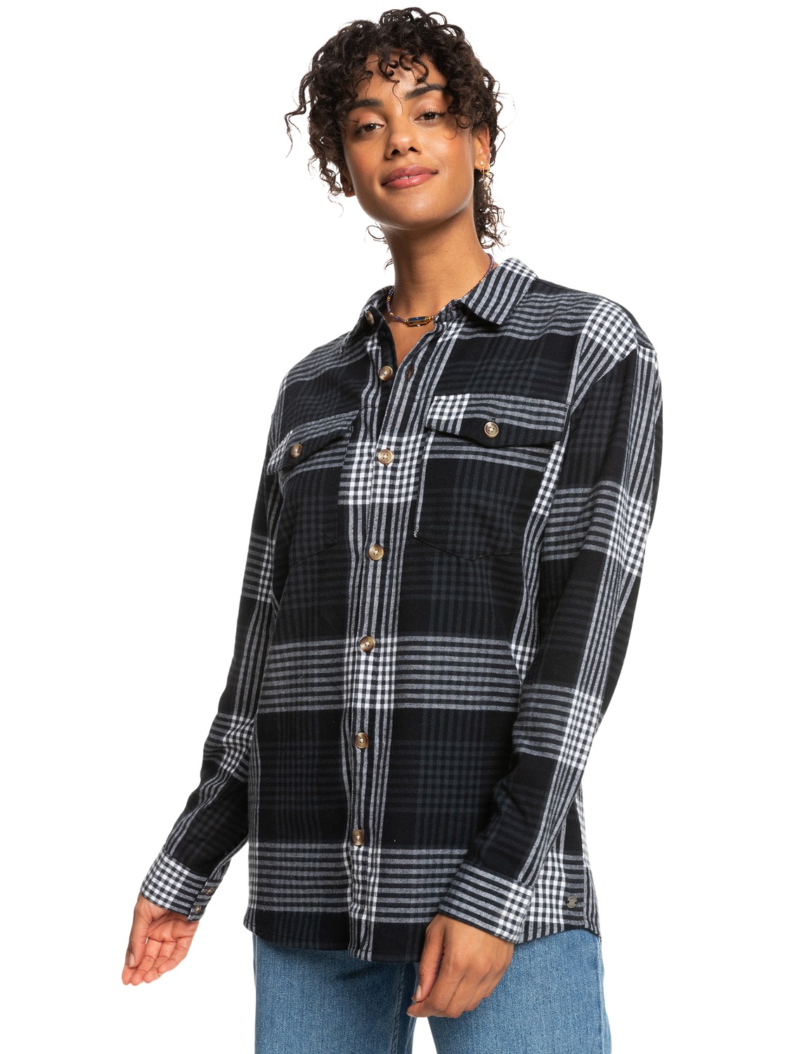 Roxy Langarmhemd »Let It Go Flannel«