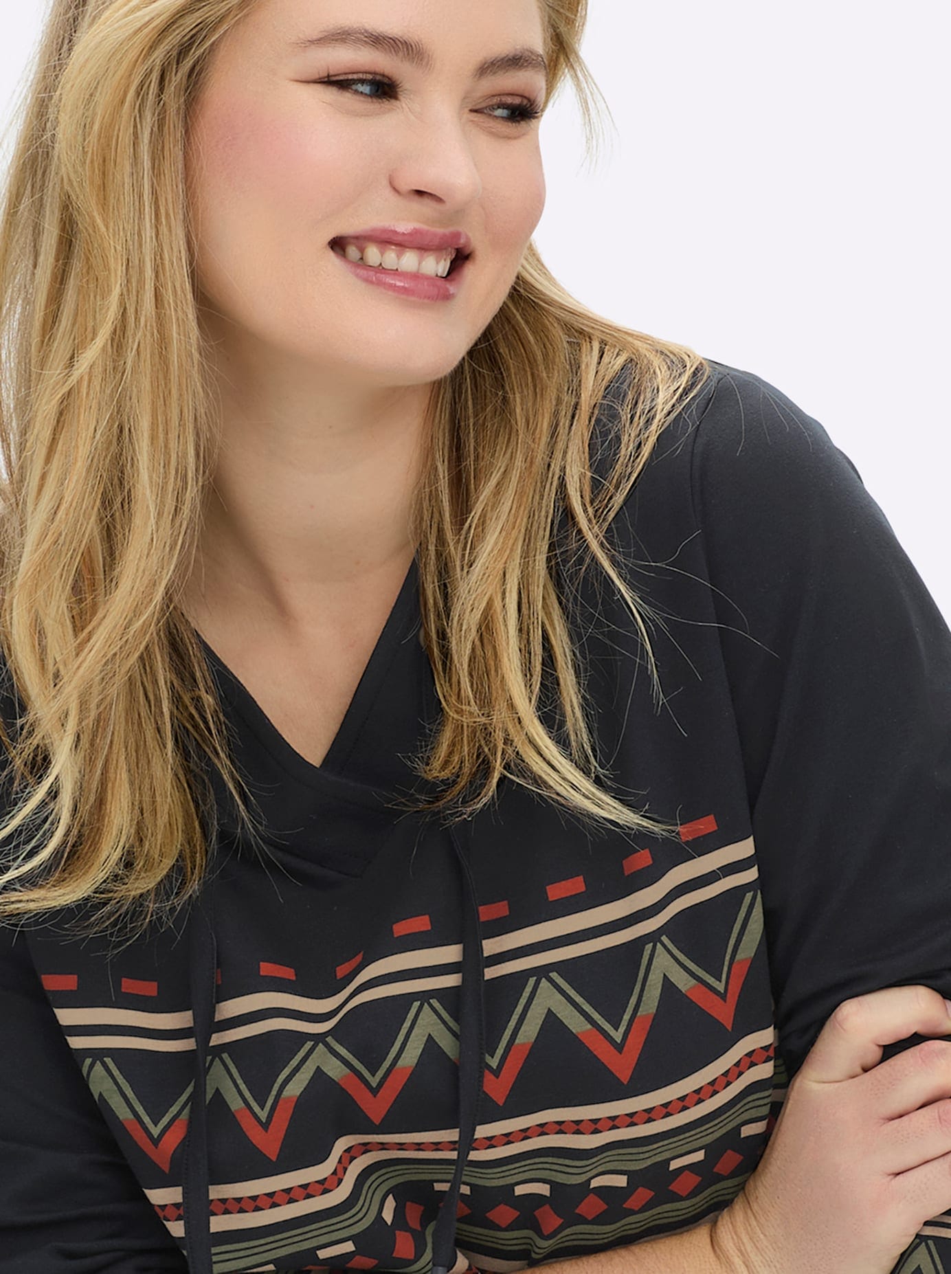 Sheego Langarmshirt »Shirt« 1 Stk.