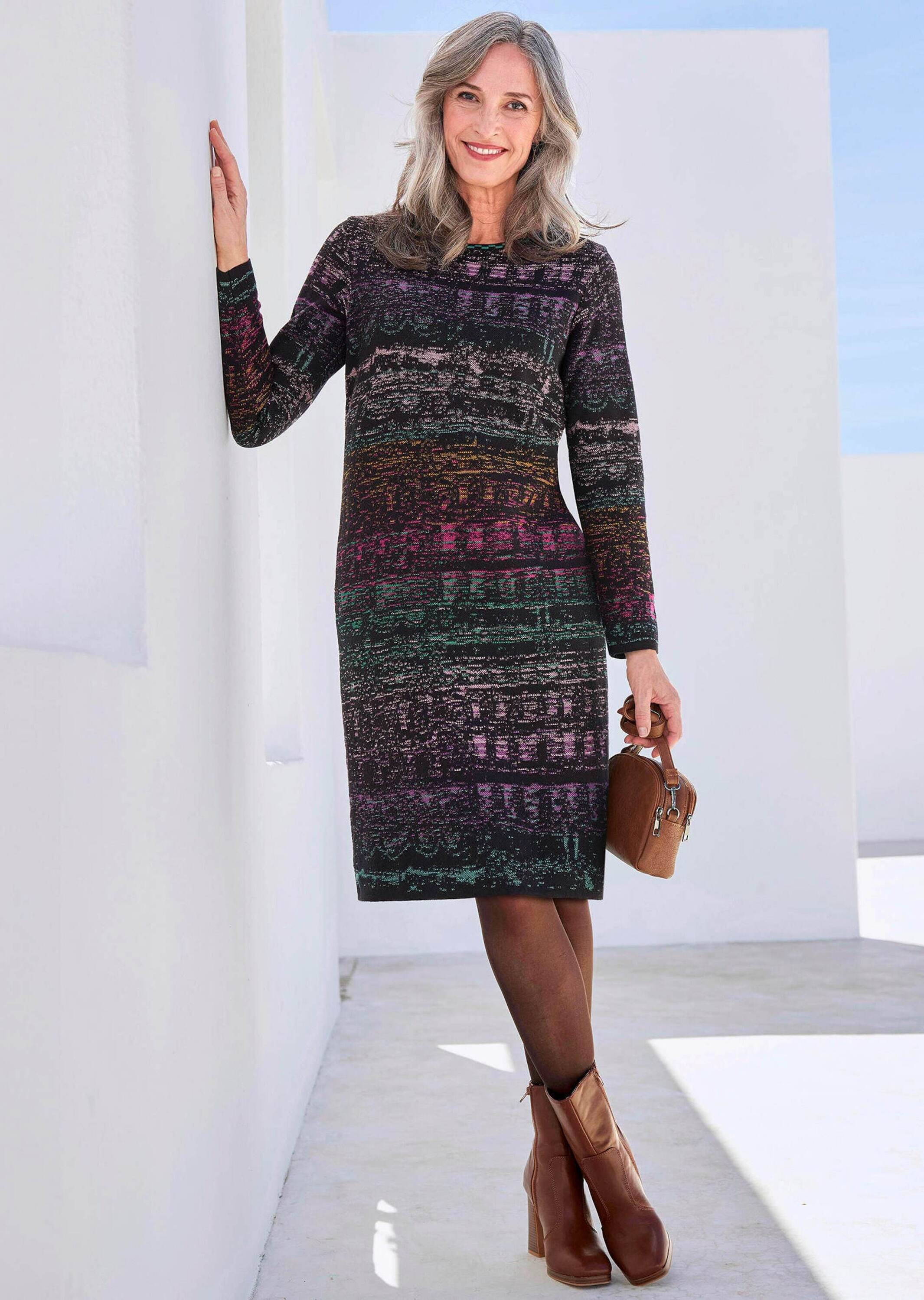 GOLDNER Strickpullover »Strickkleid«