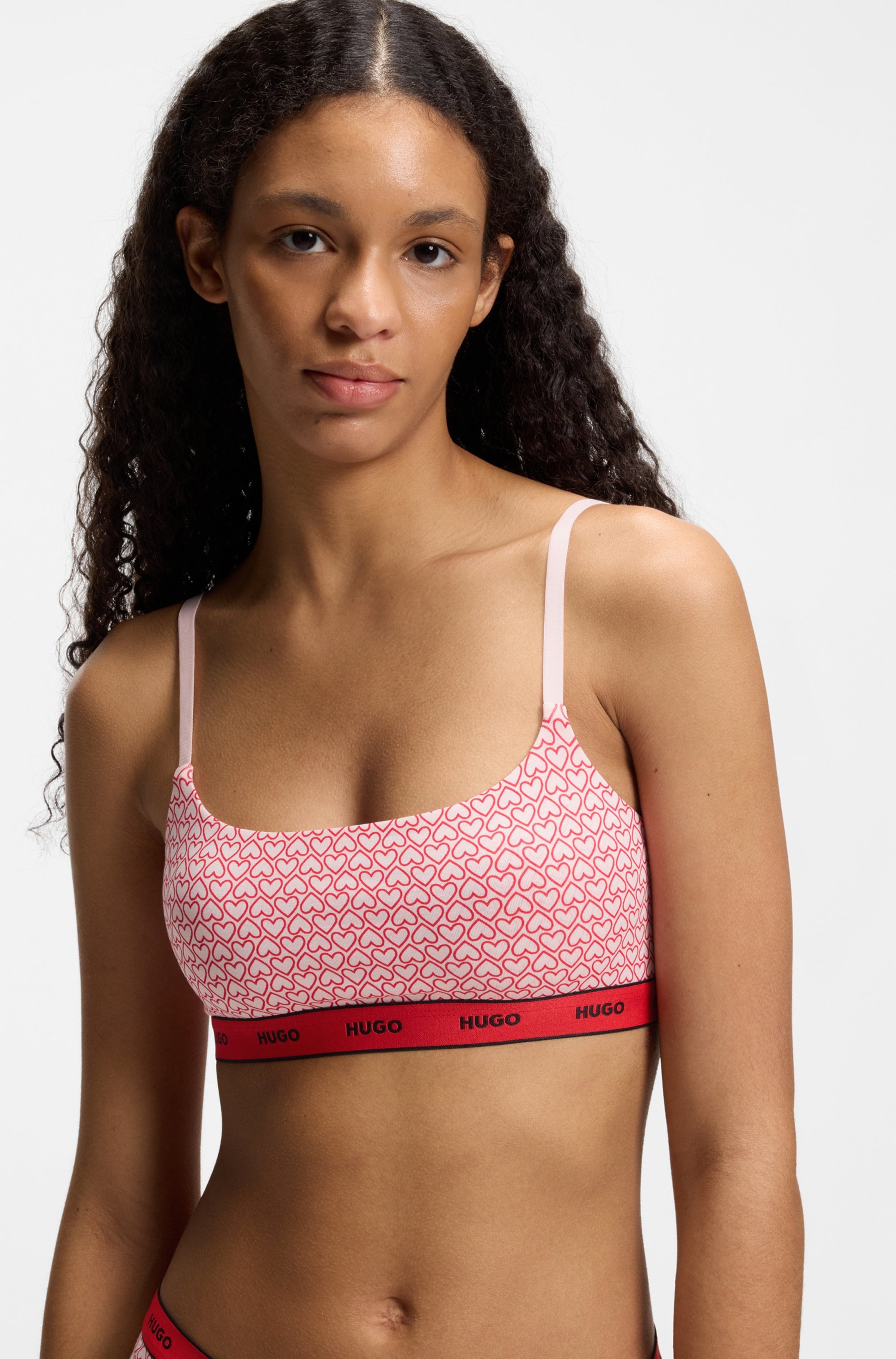 HUGO Underwear Bralette »TWIN BRALETTE DESIGN« 2 Stk. ohne Verschluss, ohne Polsterung