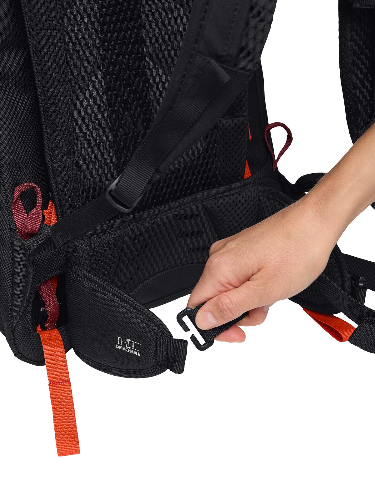 VAUDE Rucksack »Wizard 18+4« für Erwachsene, mit erweiterbarem Packvolumen, sportlicher Stil