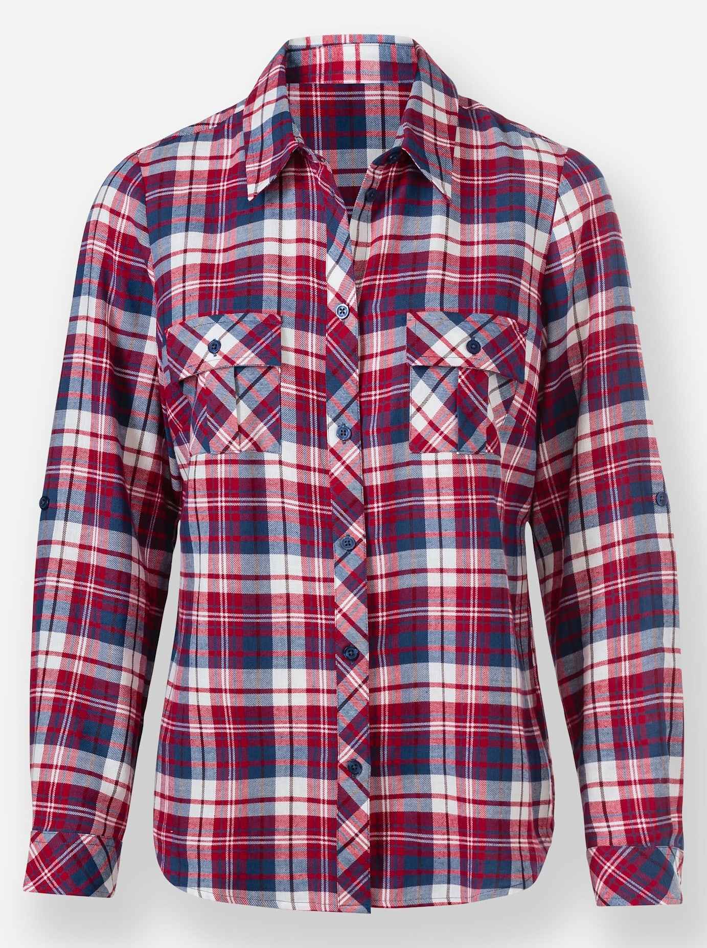 Inspirationen Flanellbluse