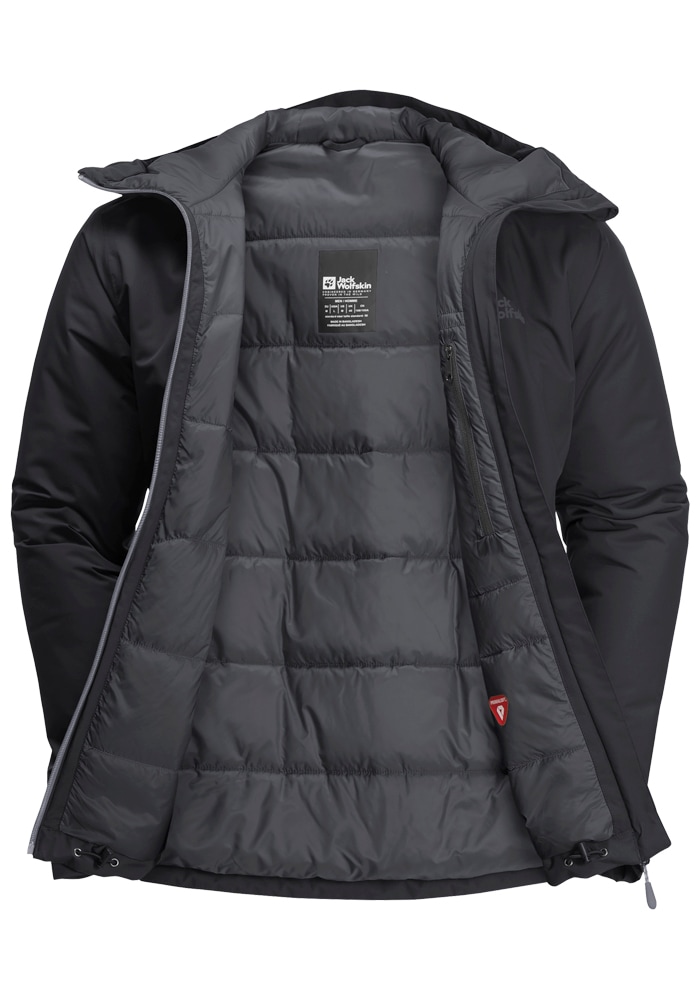 Jack Wolfskin Outdoorjacke »WISPER INS JKT M«, mit Kapuze