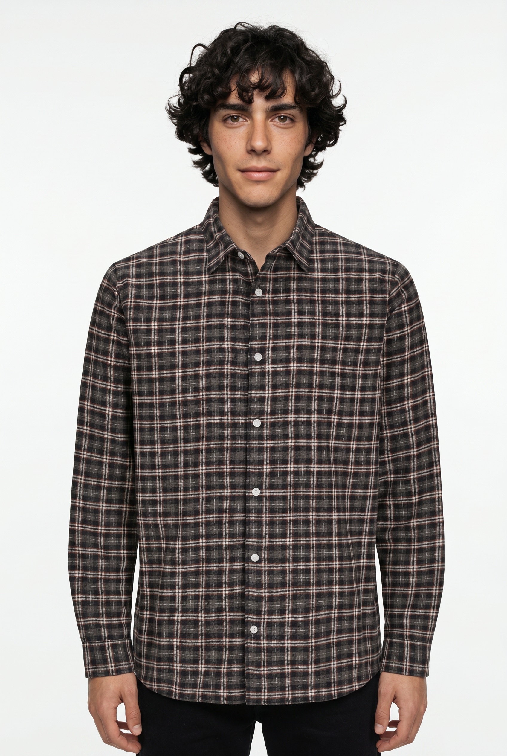 Jack & Jones Langarmhemd »JORJOSHUA FLANNEL CHECK SHIRT LS«