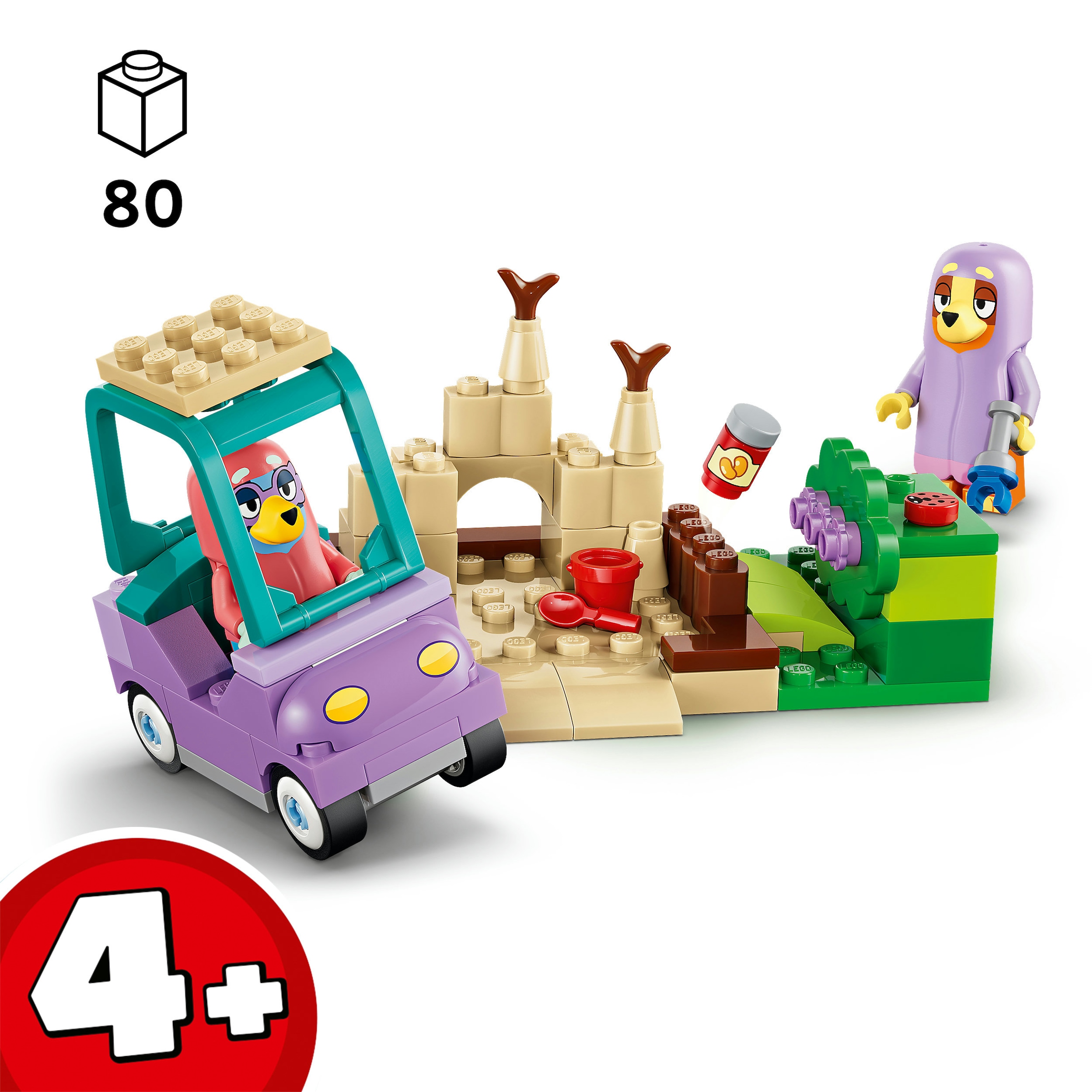 LEGO® Konstruktionsspielsteine »Omas mit Bingo und Bluey (11216), LEGO Bluey« Made in Europe