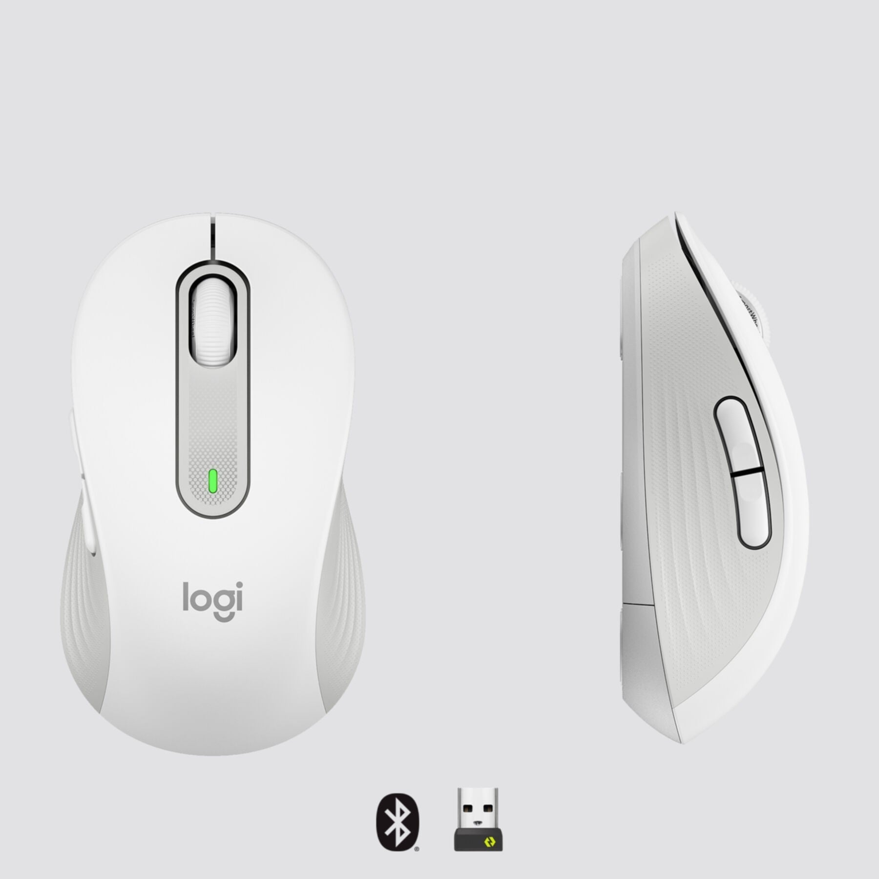 Logitech Maus »Signature M650«, RF kabellos + Bluetooth
