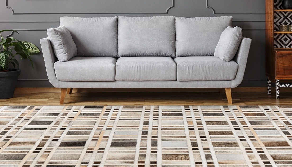 Padiro Teppich »Lavin 225« rechteckig 8 mm Höhe Handgenähtes und hochwertig verarbeitetes Unikat