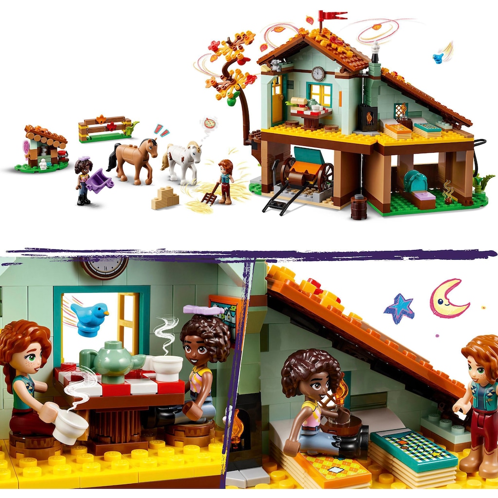 LEGO® Konstruktionsspielsteine »Autumns Reitstall (41745), LEGO® Friends«, (545 St.), Made in Europe