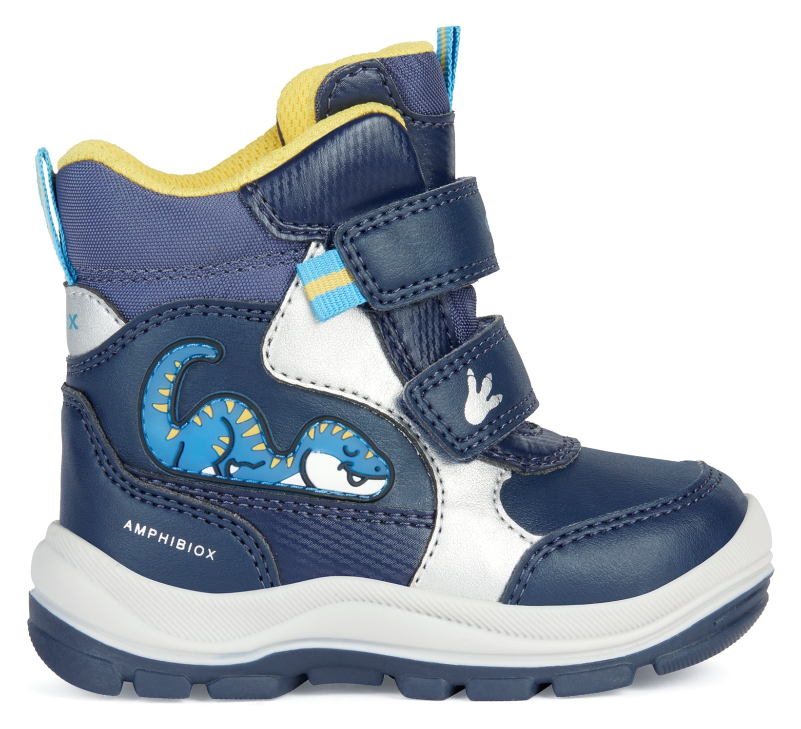 Geox Lauflernschuh »Blinkschuh B FLANFIL BOY B ABX«, mit Blinkfunktion