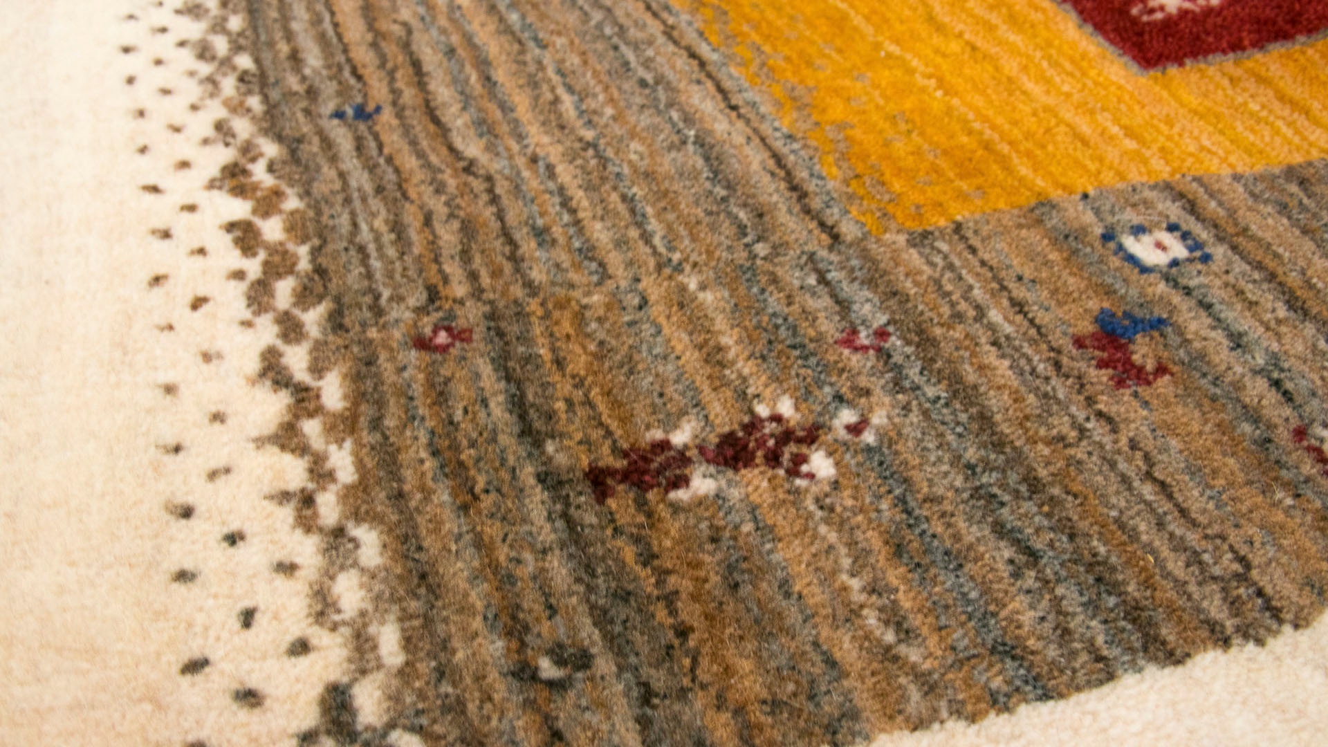 Soni«, carpetfine Wollteppich reine »Gabbeh Flor, rechteckig, online weicher Wolle, sehr Wohnzimmer kaufen