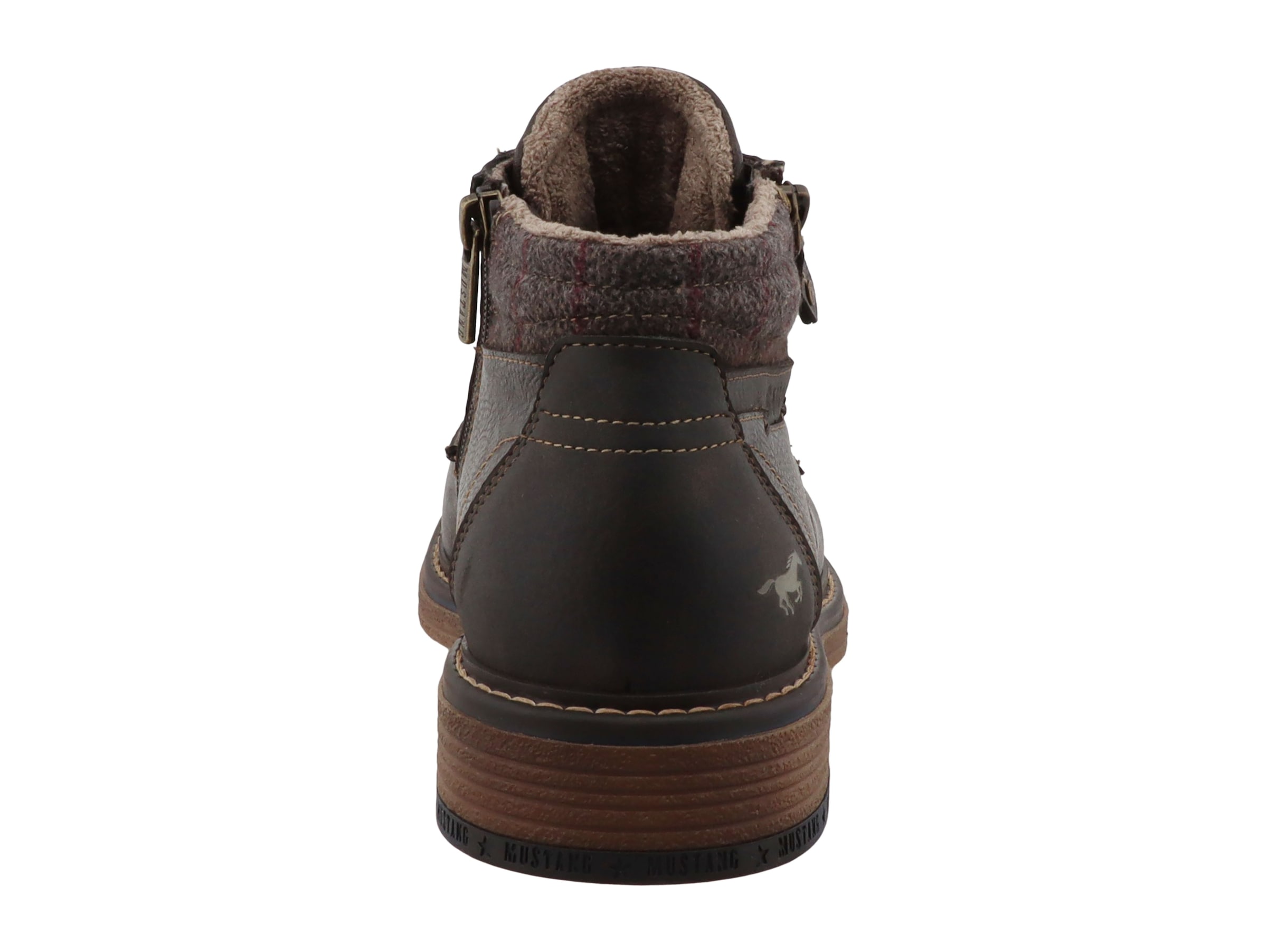 Mustang Shoes Schnürstiefelette »Chukka Boots«  Schnürboots mit Zierreißverschluss an der Außenseite