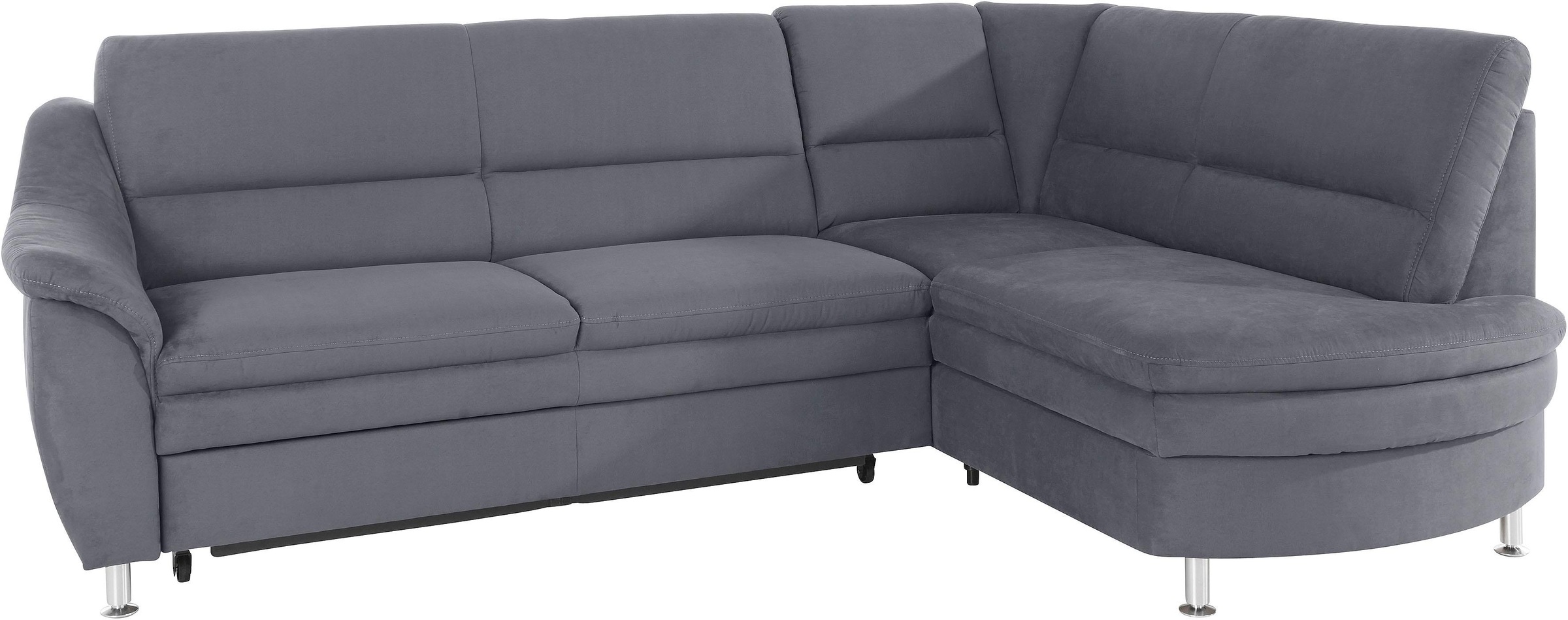 Places of Style Ecksofa »Cardoso L-Form«, Federkern, wahlweise mit Bett, Schubkasten
