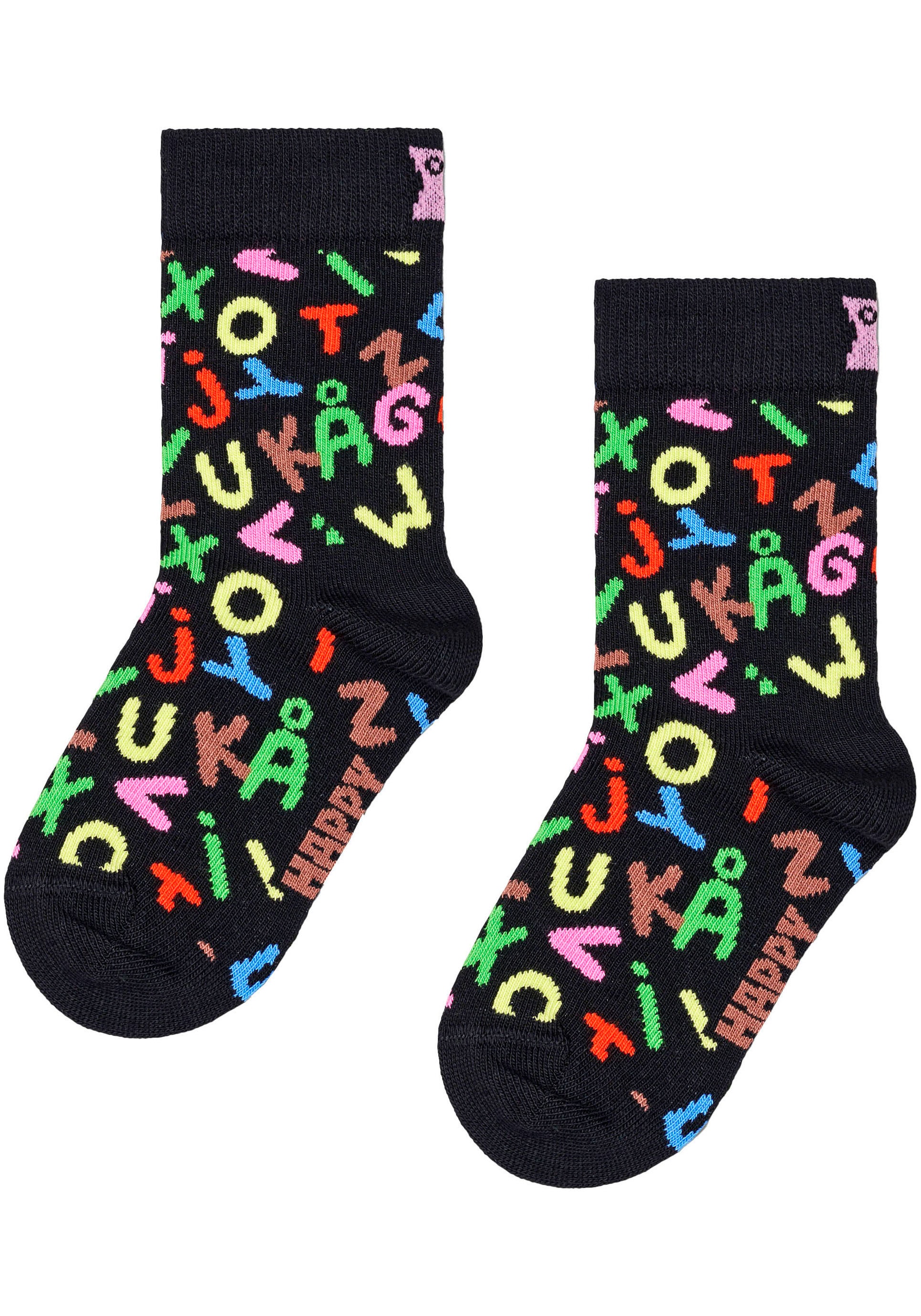 Happy Socks Socken »Back to School«, (3er Pack), mit unterschiedlichen Motiven