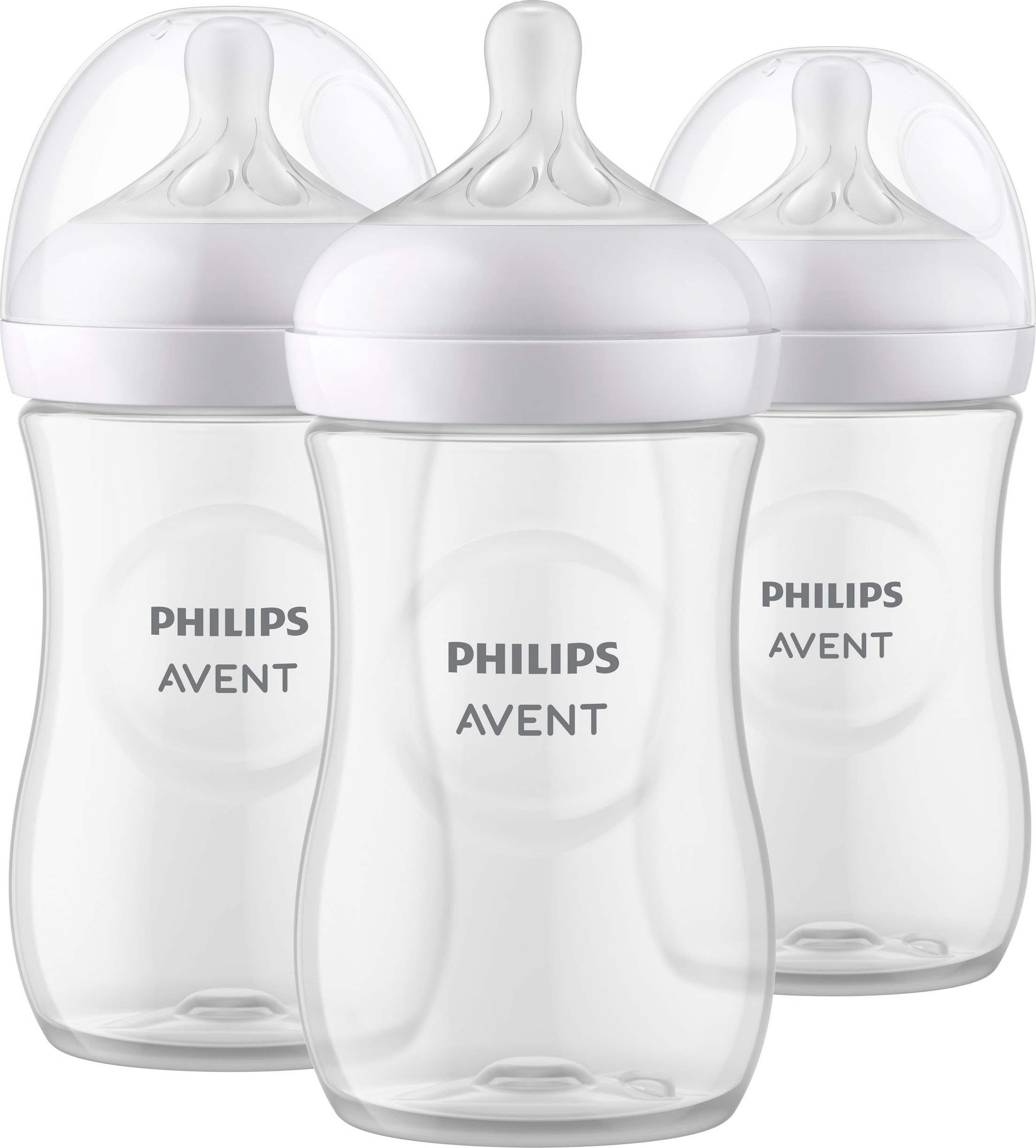 Philips AVENT Babyflasche »Natural Response SCY903/03«, 3 Stück, 260ml, ab dem 1. Monat