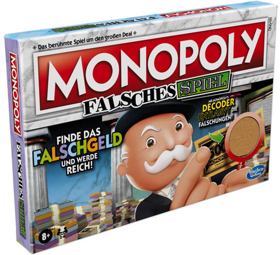 Hasbro Spiel »Monopoly Falsches Spiel«, Made in Europe